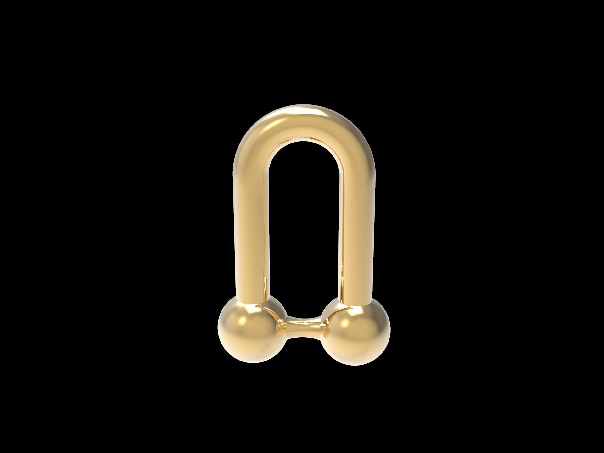 HardWear Link Bracelet 20 mm 3D print model_8