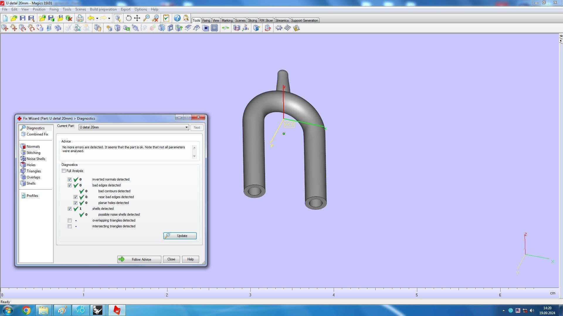 HardWear Link Bracelet 20 mm 3D print model_18