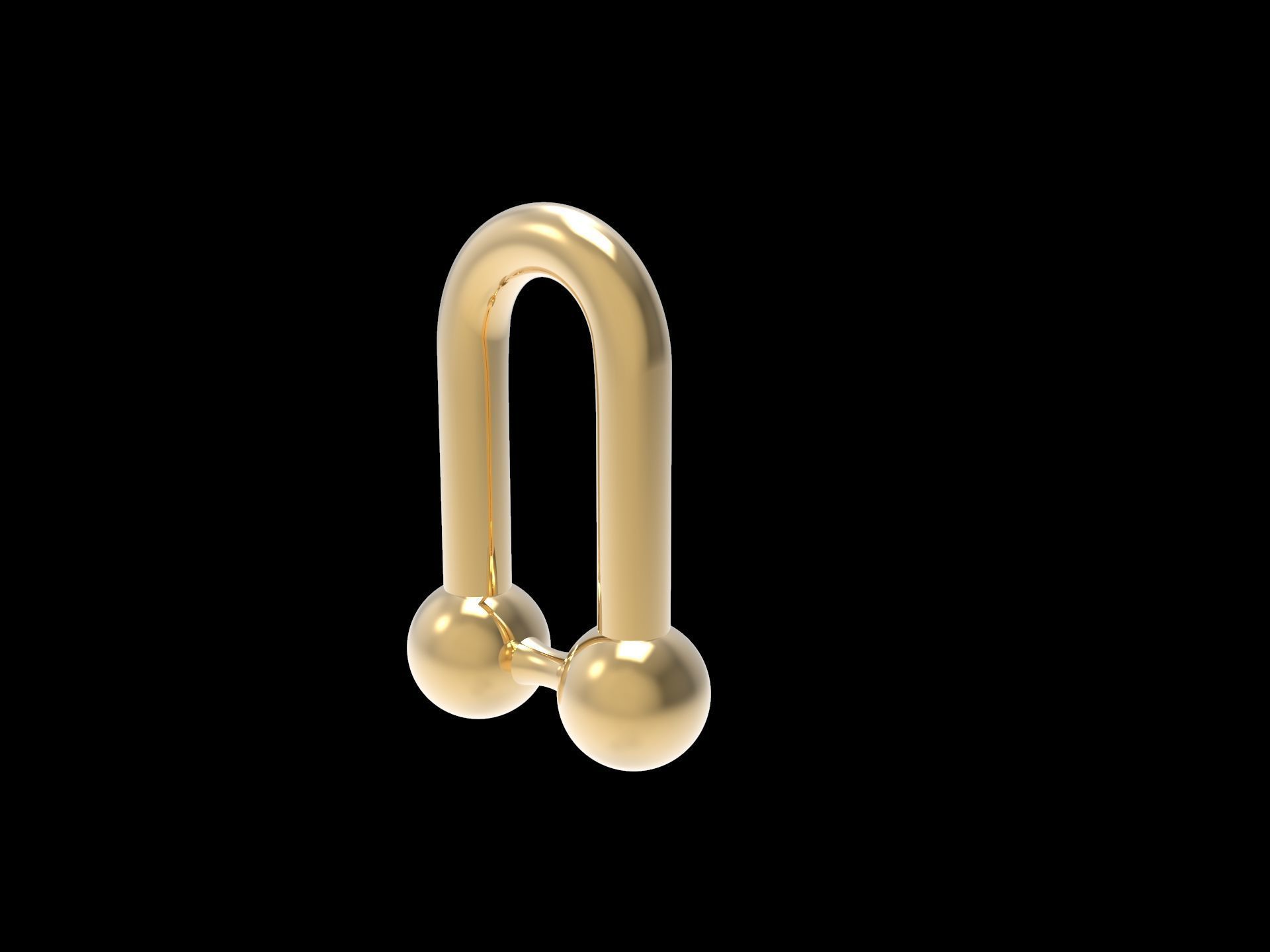 HardWear Link Bracelet 20 mm 3D print model_6