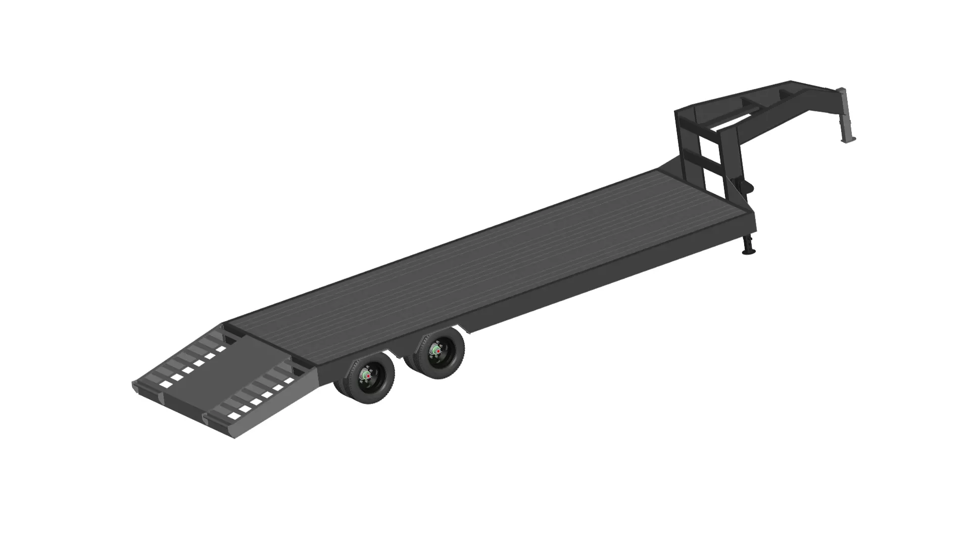 truck Trailer 3D model