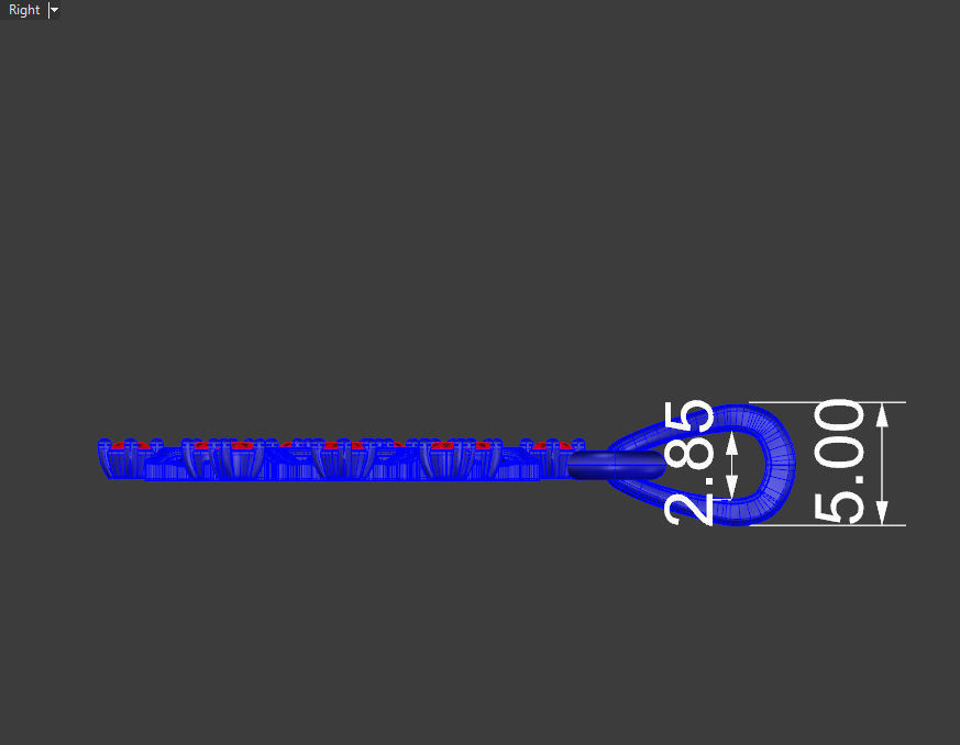 Snowflake pendant with gems 3D print model_12