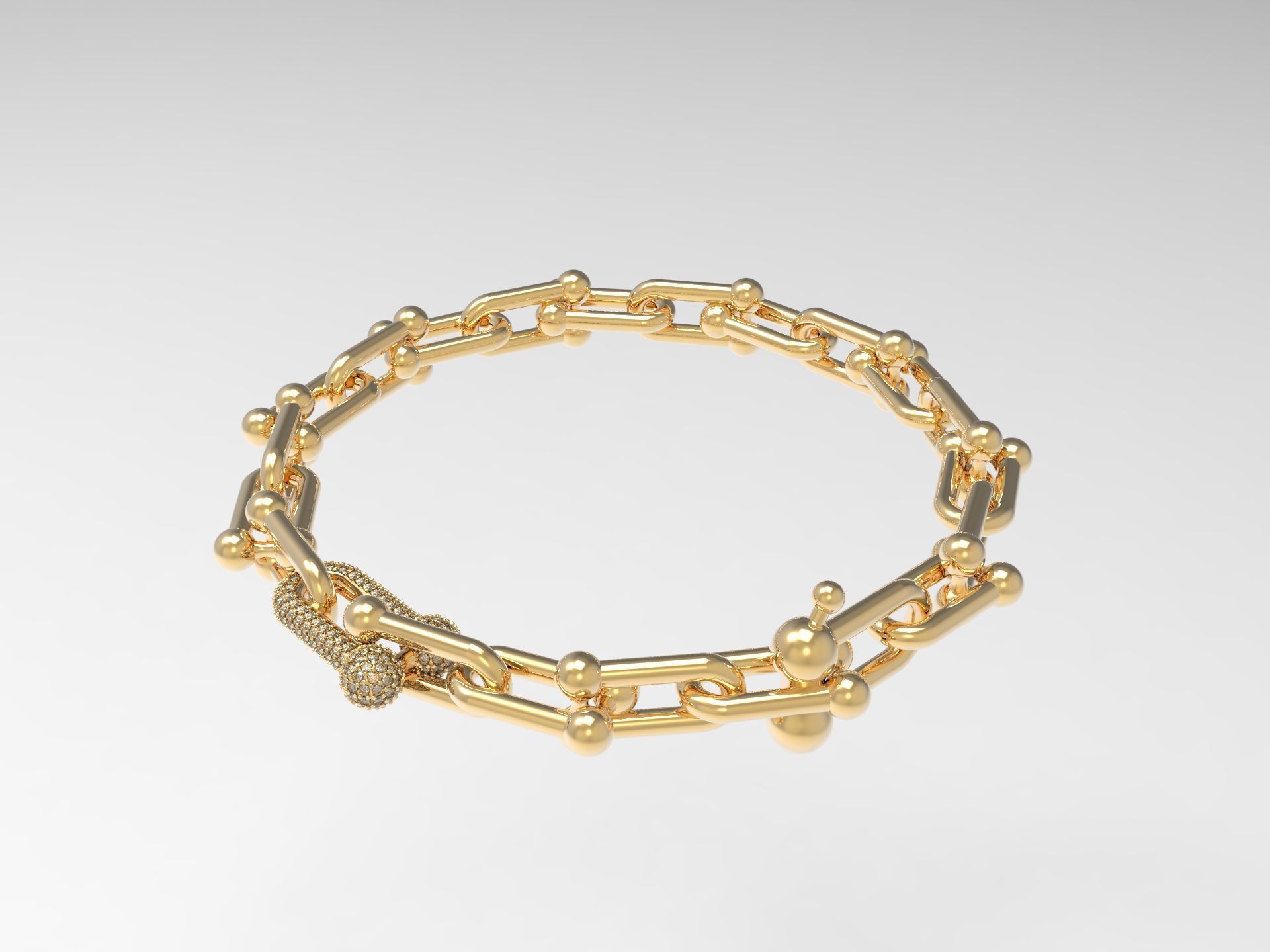 Collection HardWear bracelet or necklace details _12