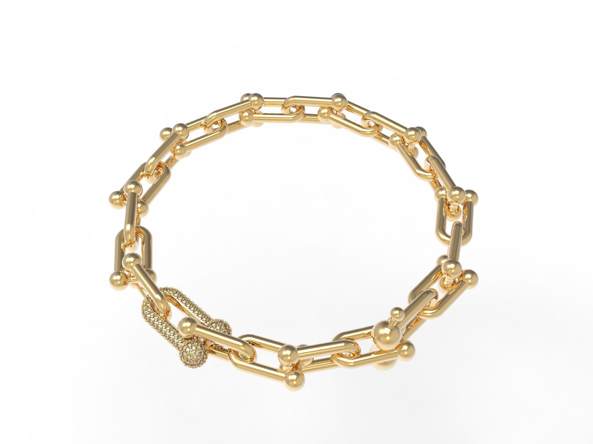 Collection HardWear bracelet or necklace details _13