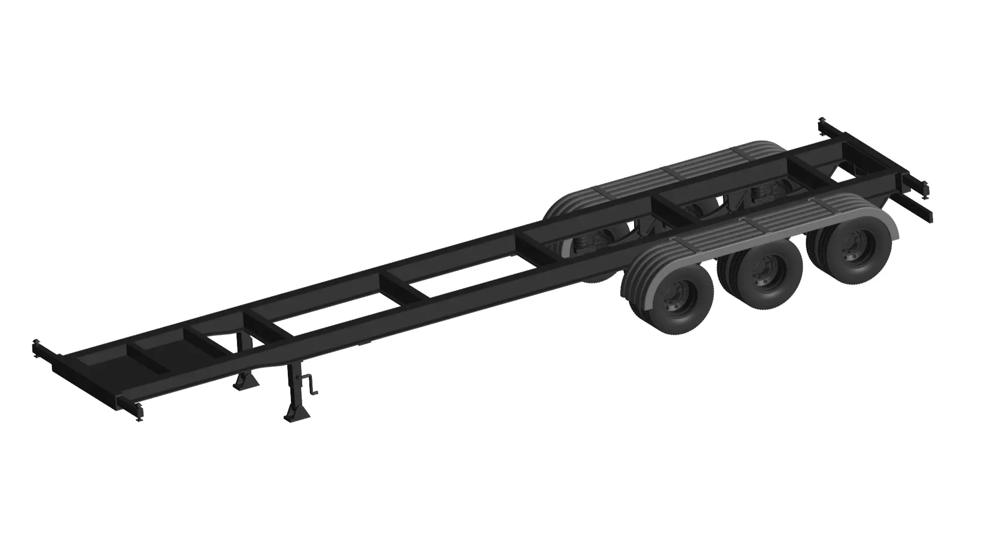 truck Trailer 3D model