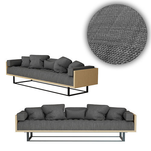 Genevieve sofa 3D model
