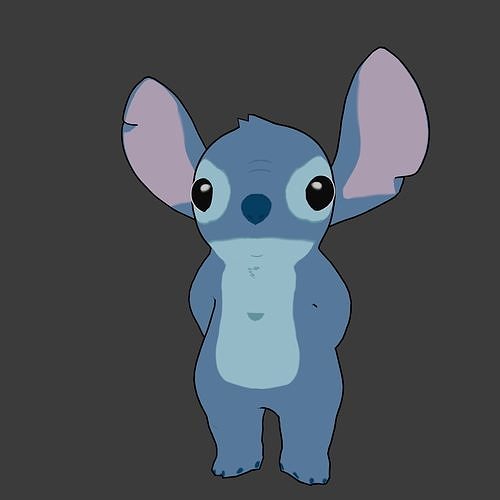 Stitch Free 3D model