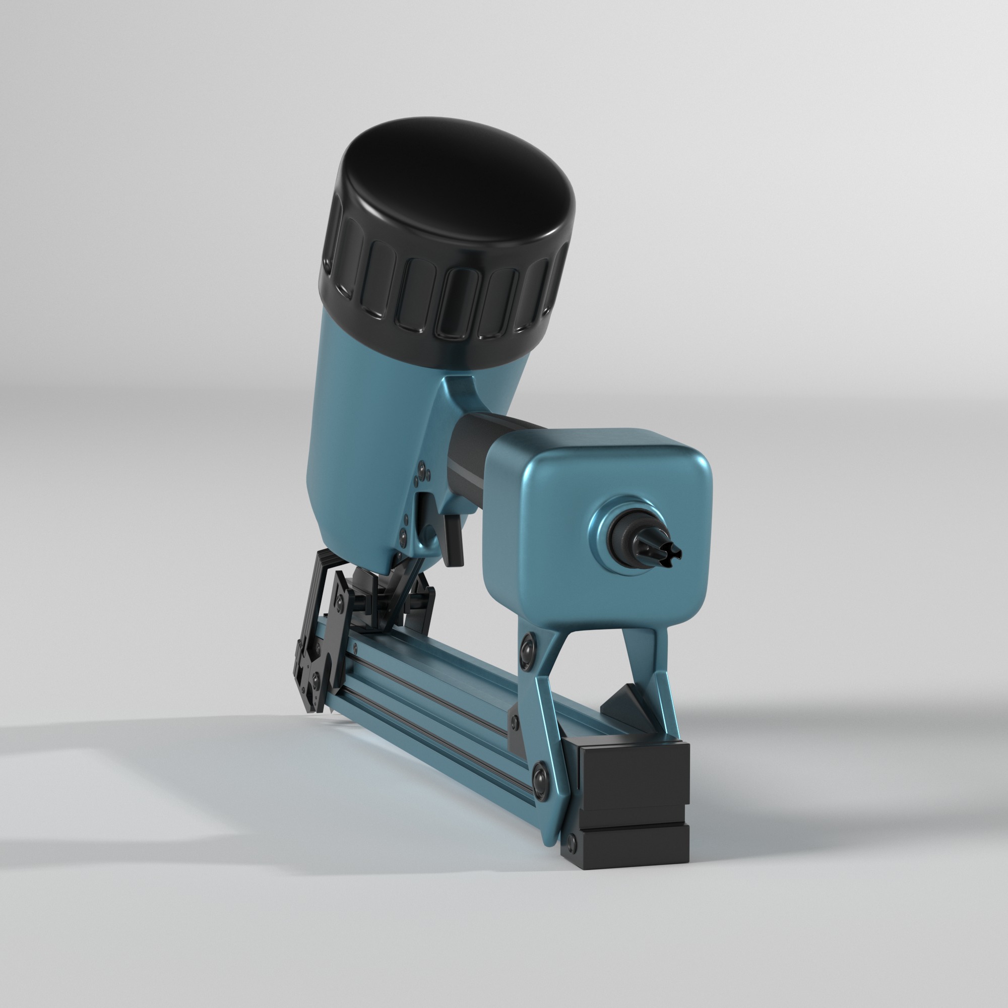 Nailer Low-poly 3D model_3