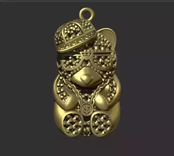 teddy pendant