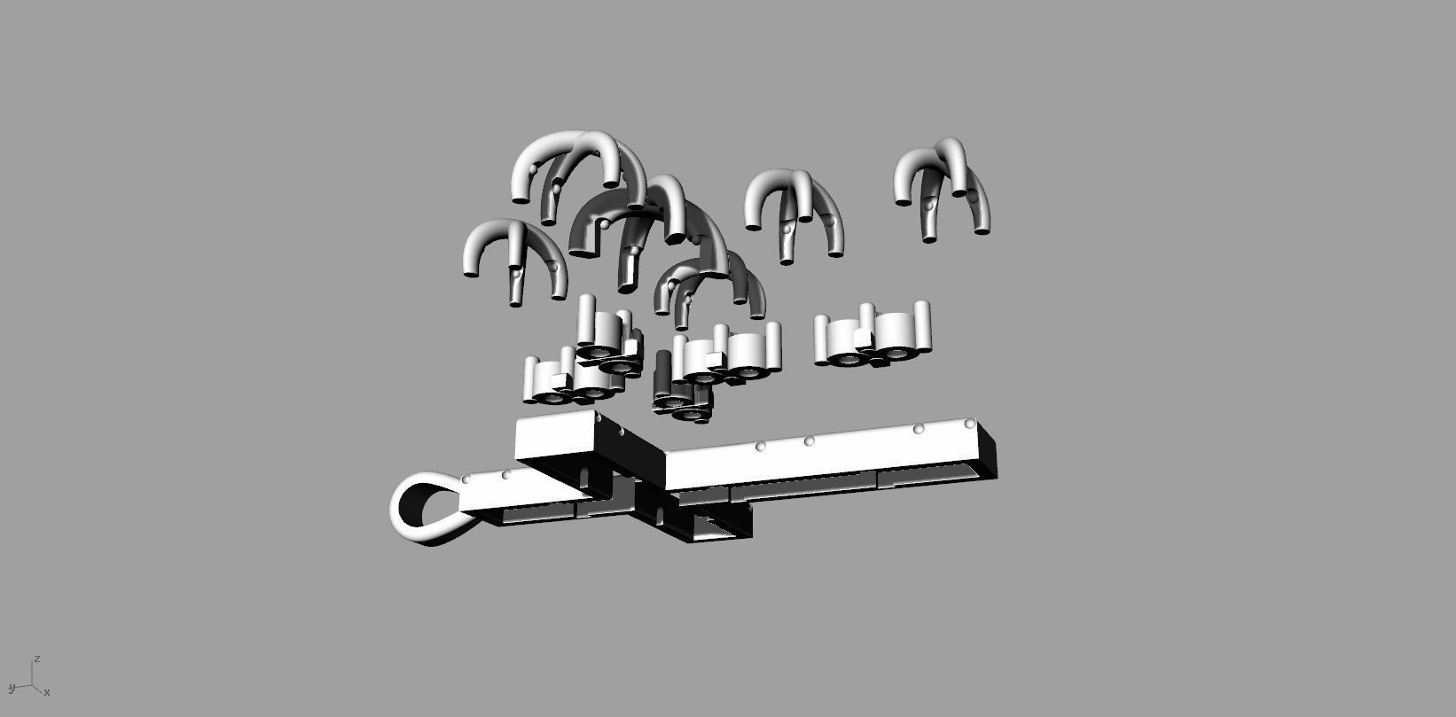 Tiffany Cross Pendant 3D print model_4