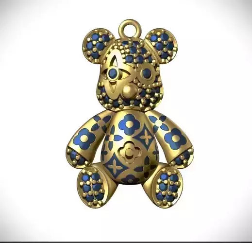 teddy pendant