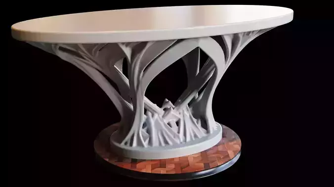 Rings of Power Table - Organic Design 