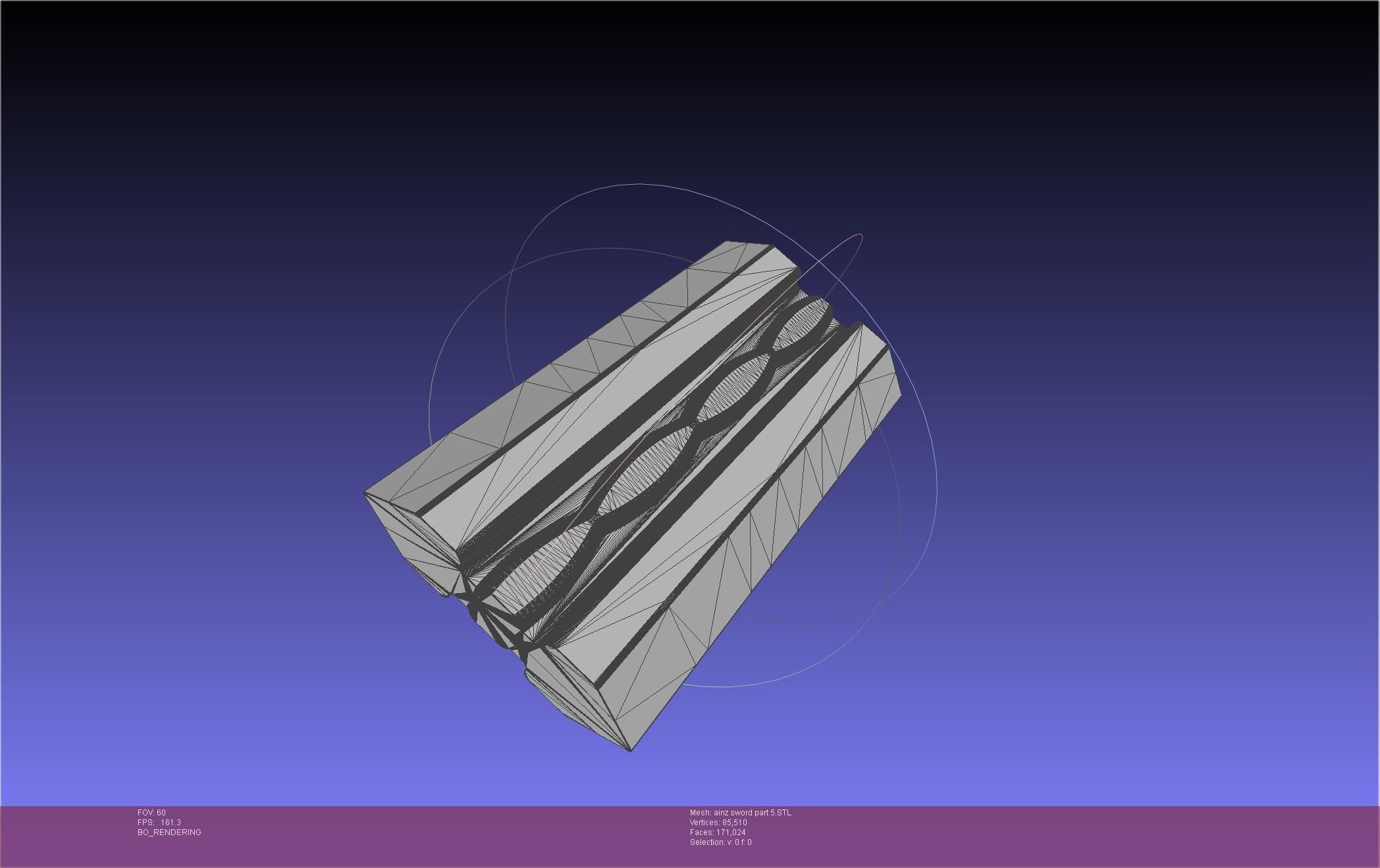 Overlord Ainz Great Sword 3D print model_60