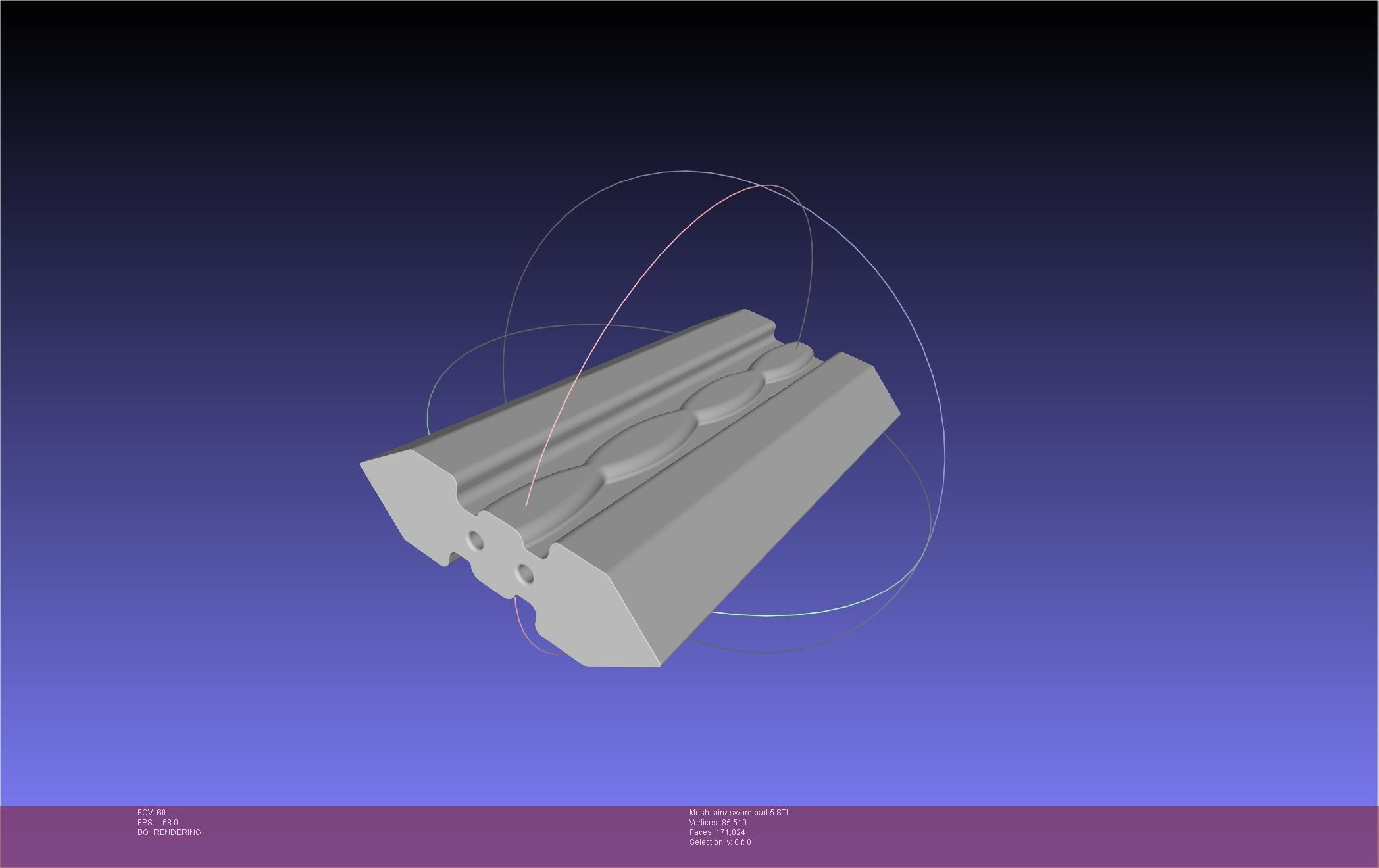 Overlord Ainz Great Sword 3D print model_56