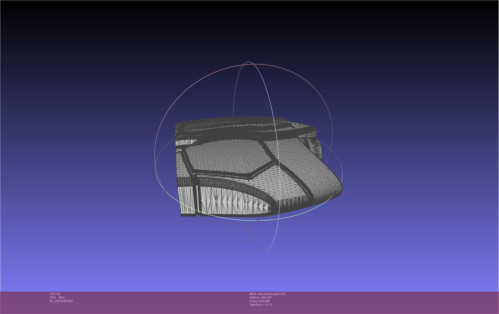 Overlord Ainz Great Sword 3D print model_45