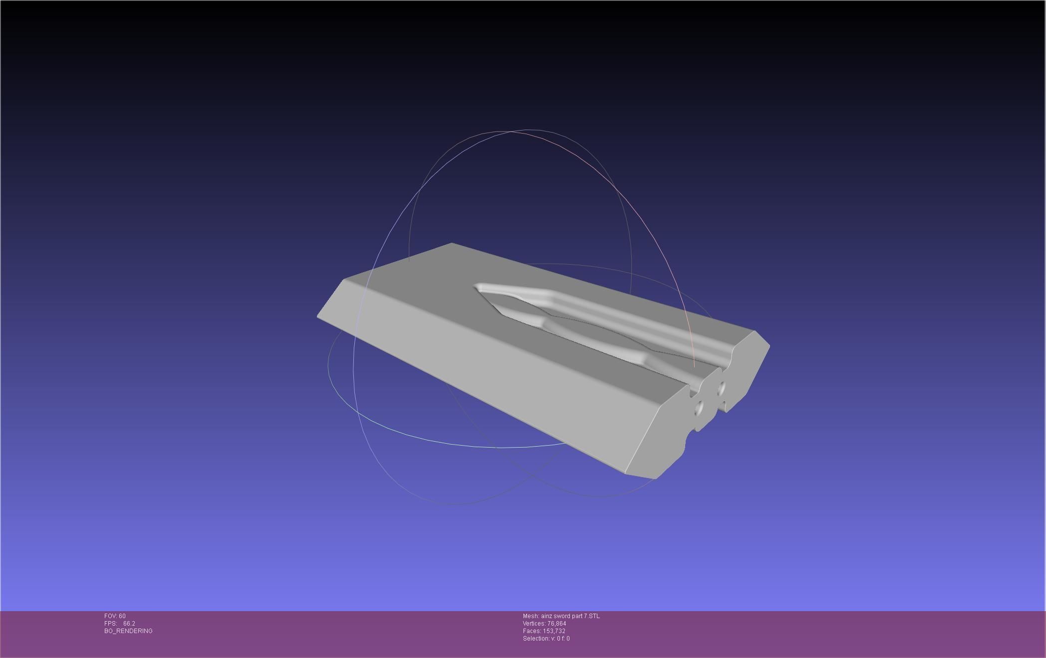 Overlord Ainz Great Sword 3D print model_67