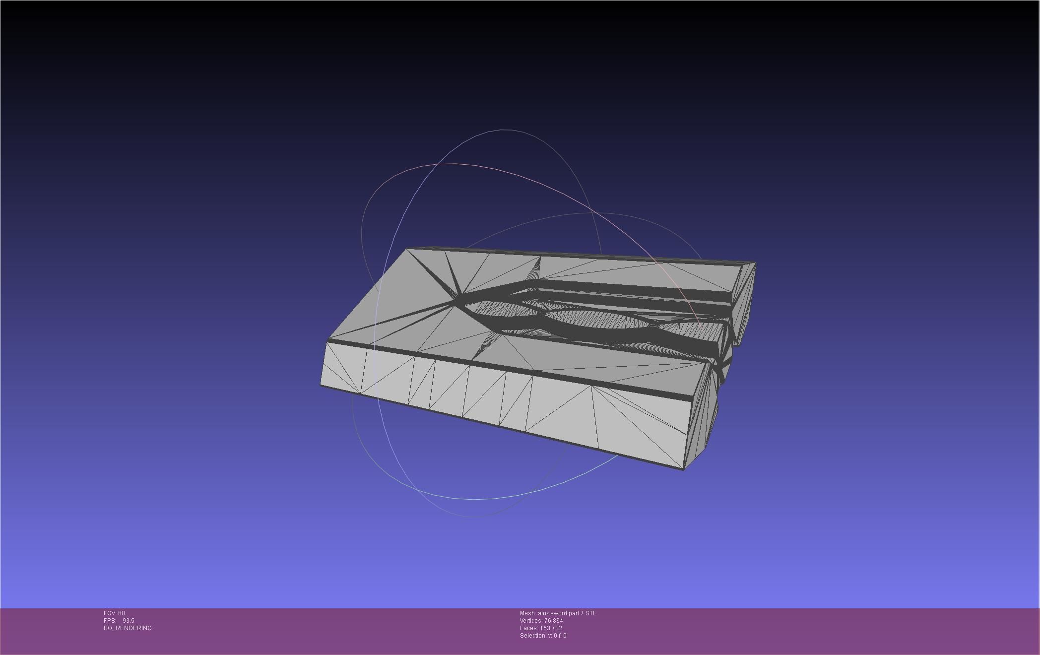 Overlord Ainz Great Sword 3D print model_71