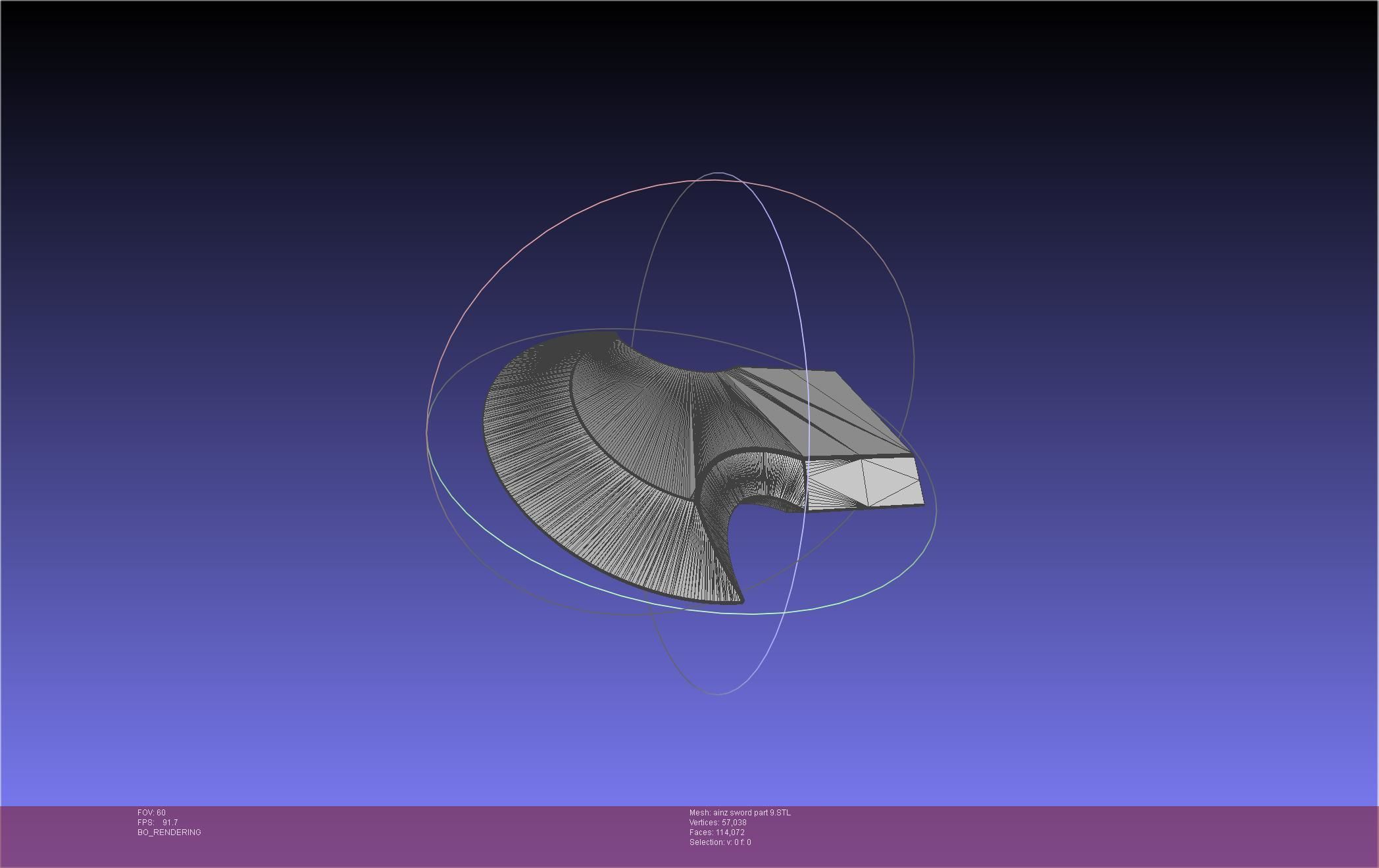 Overlord Ainz Great Sword 3D print model_80