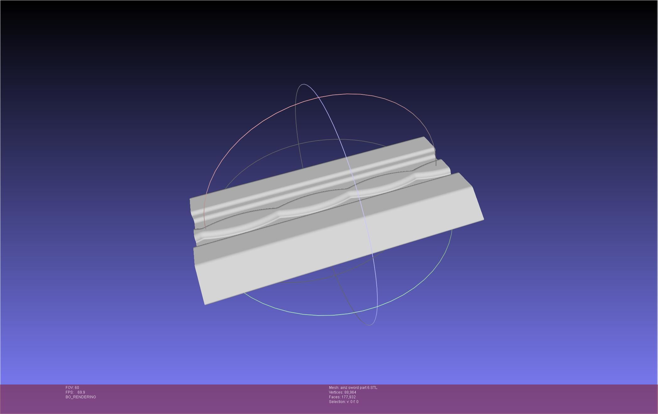 Overlord Ainz Great Sword 3D print model_62