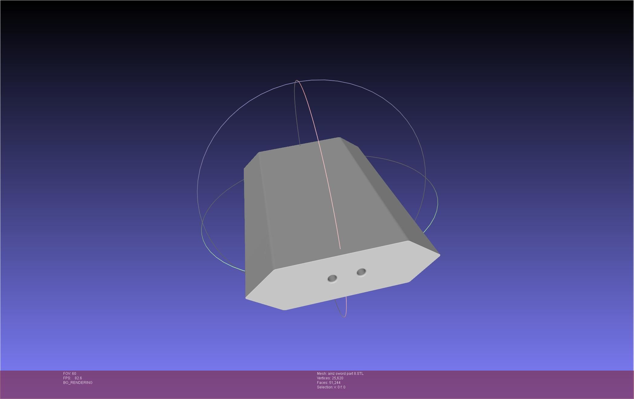 Overlord Ainz Great Sword 3D print model_72