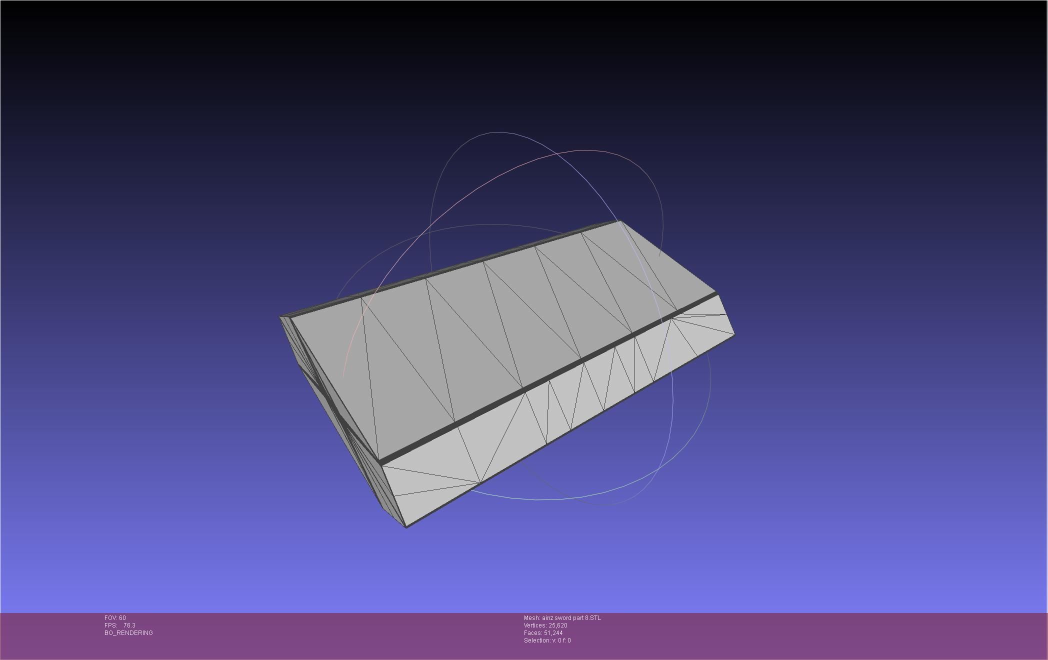 Overlord Ainz Great Sword 3D print model_74