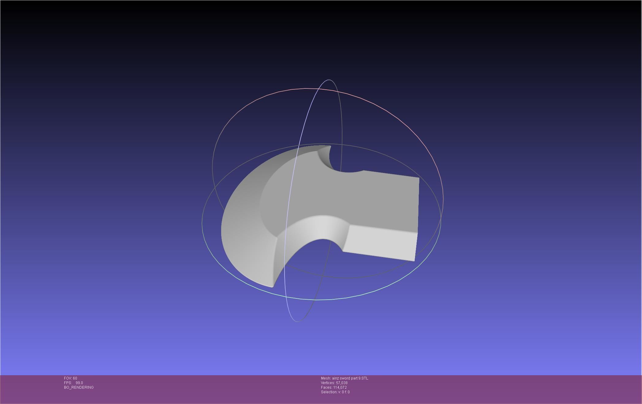 Overlord Ainz Great Sword 3D print model_78