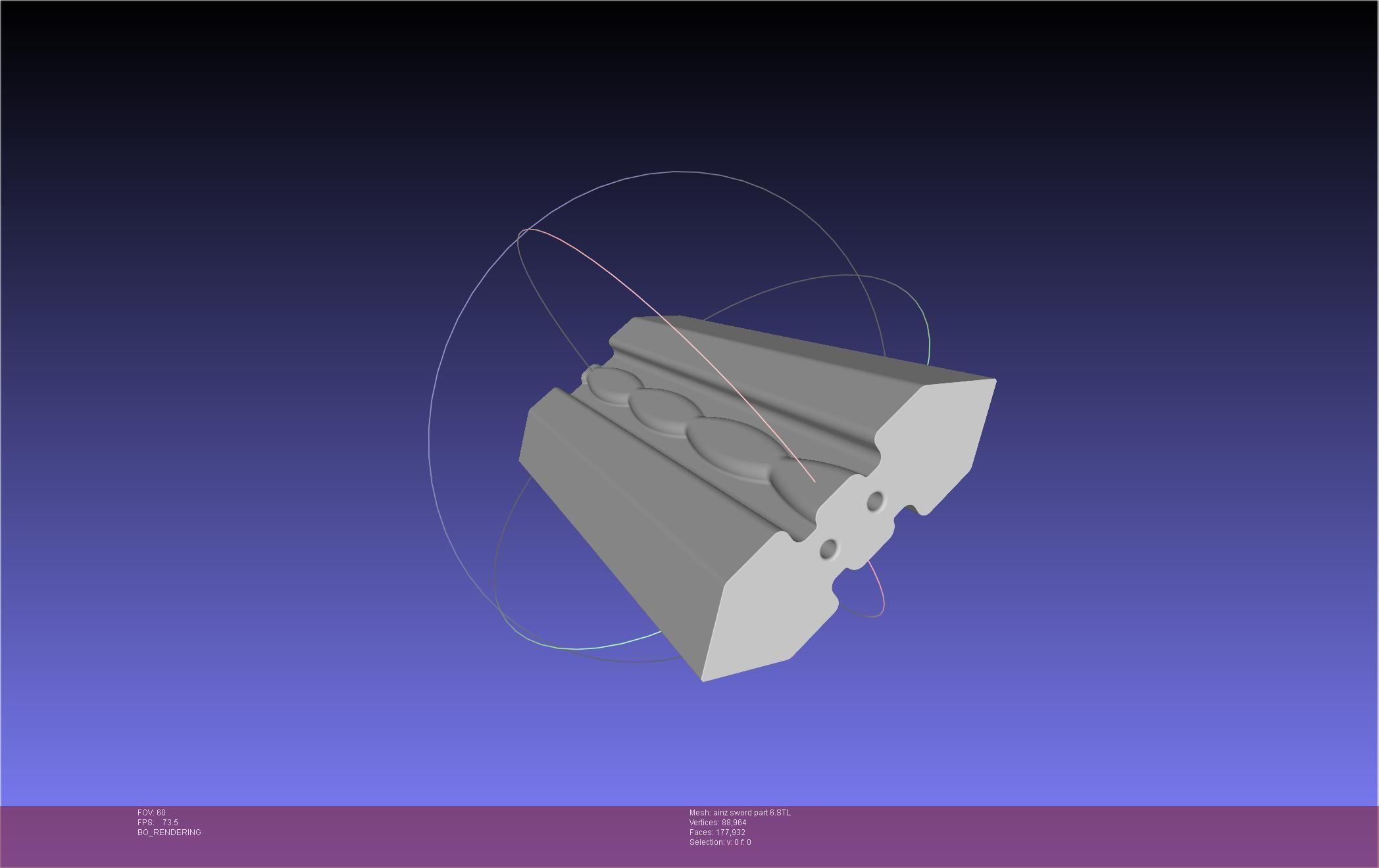 Overlord Ainz Great Sword 3D print model_63