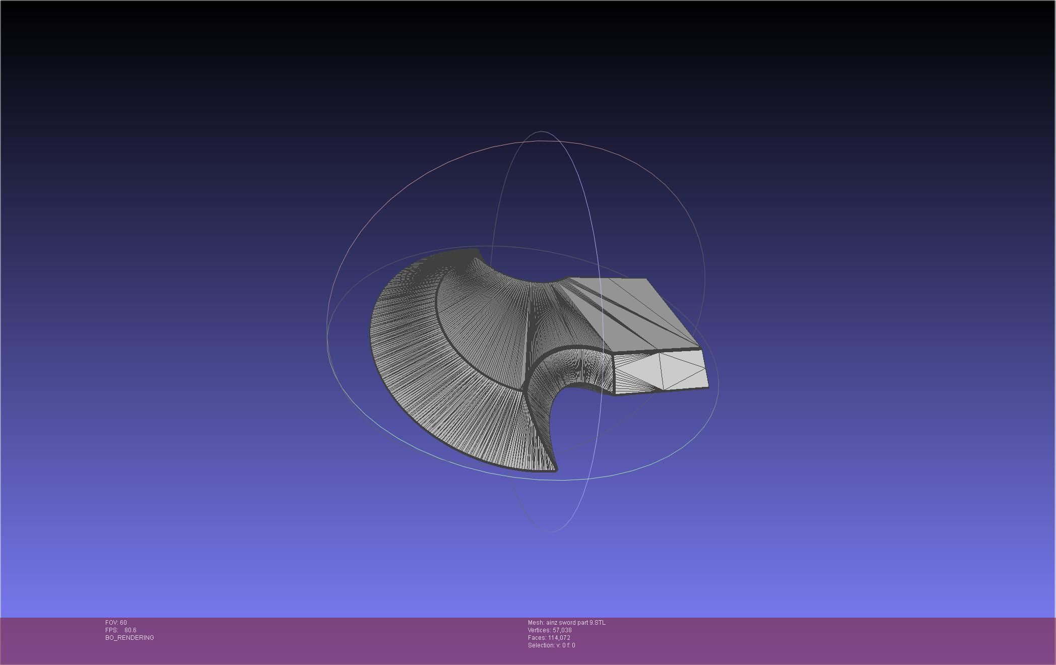 Overlord Ainz Great Sword 3D print model_79