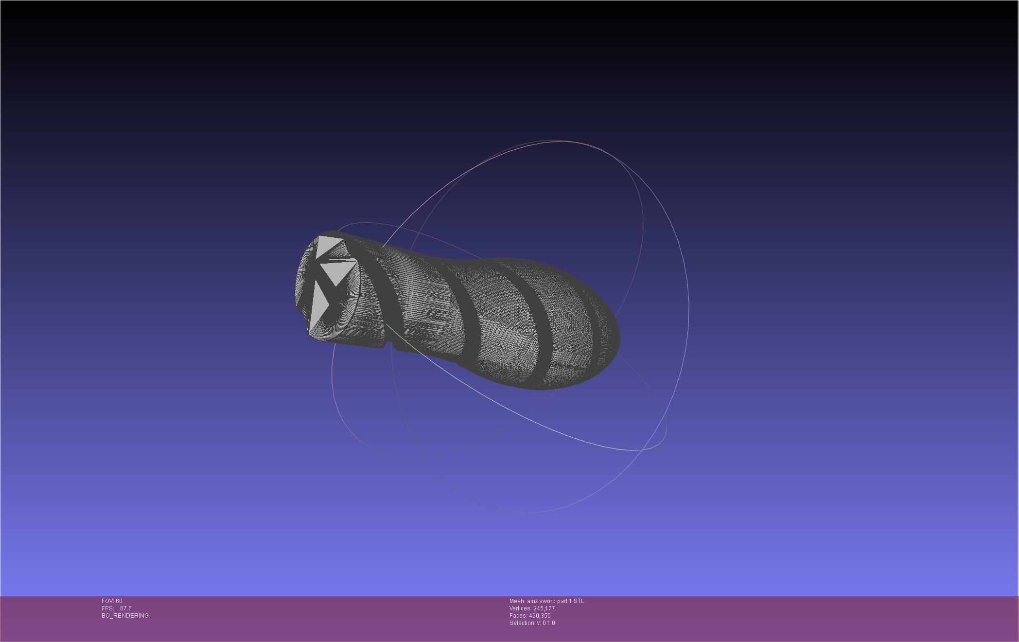 Overlord Ainz Great Sword 3D print model_30