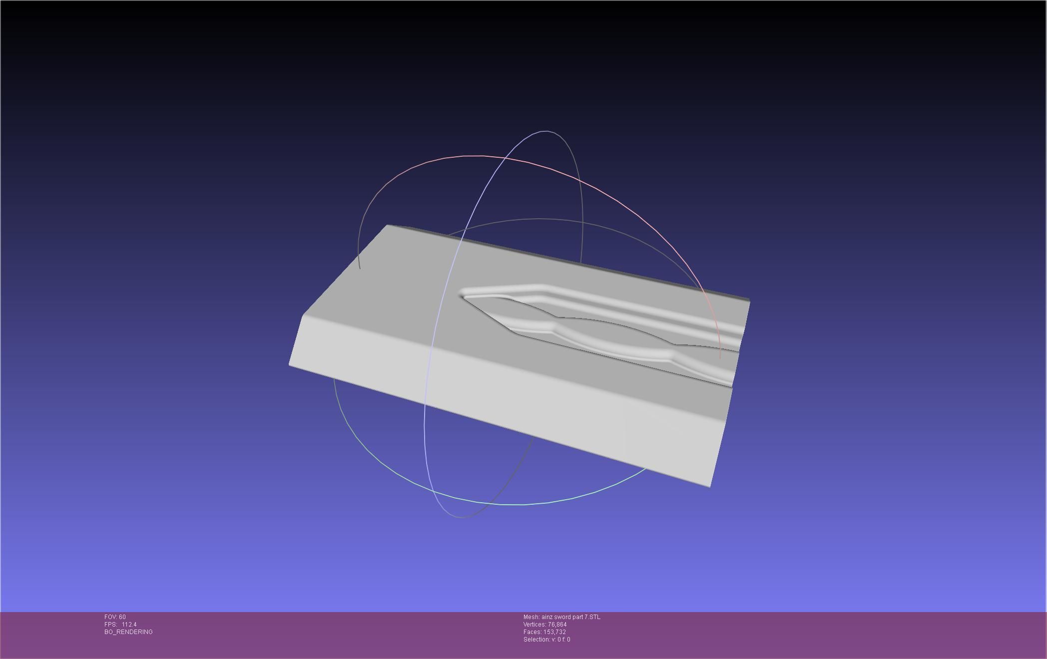 Overlord Ainz Great Sword 3D print model_68