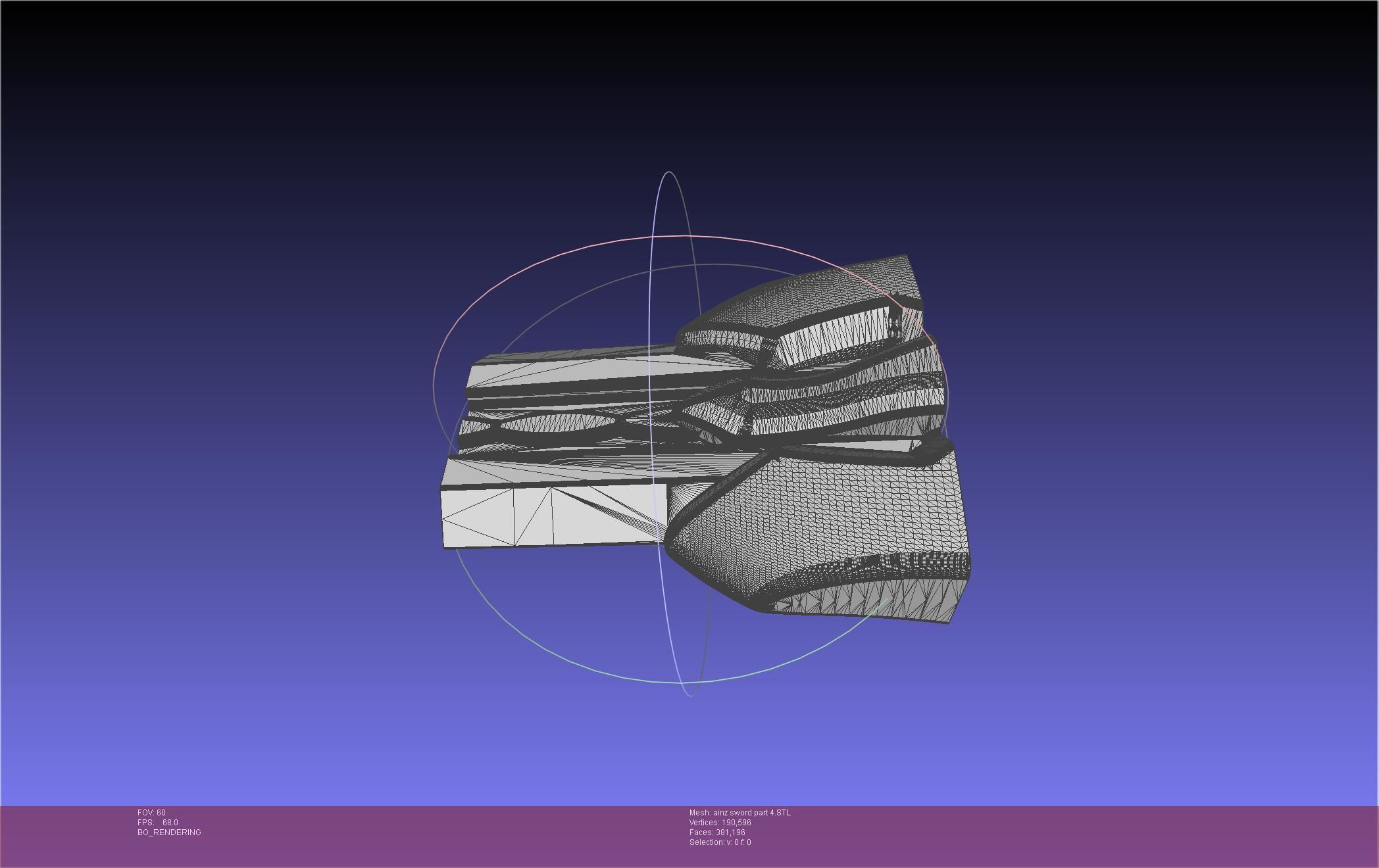 Overlord Ainz Great Sword 3D print model_53