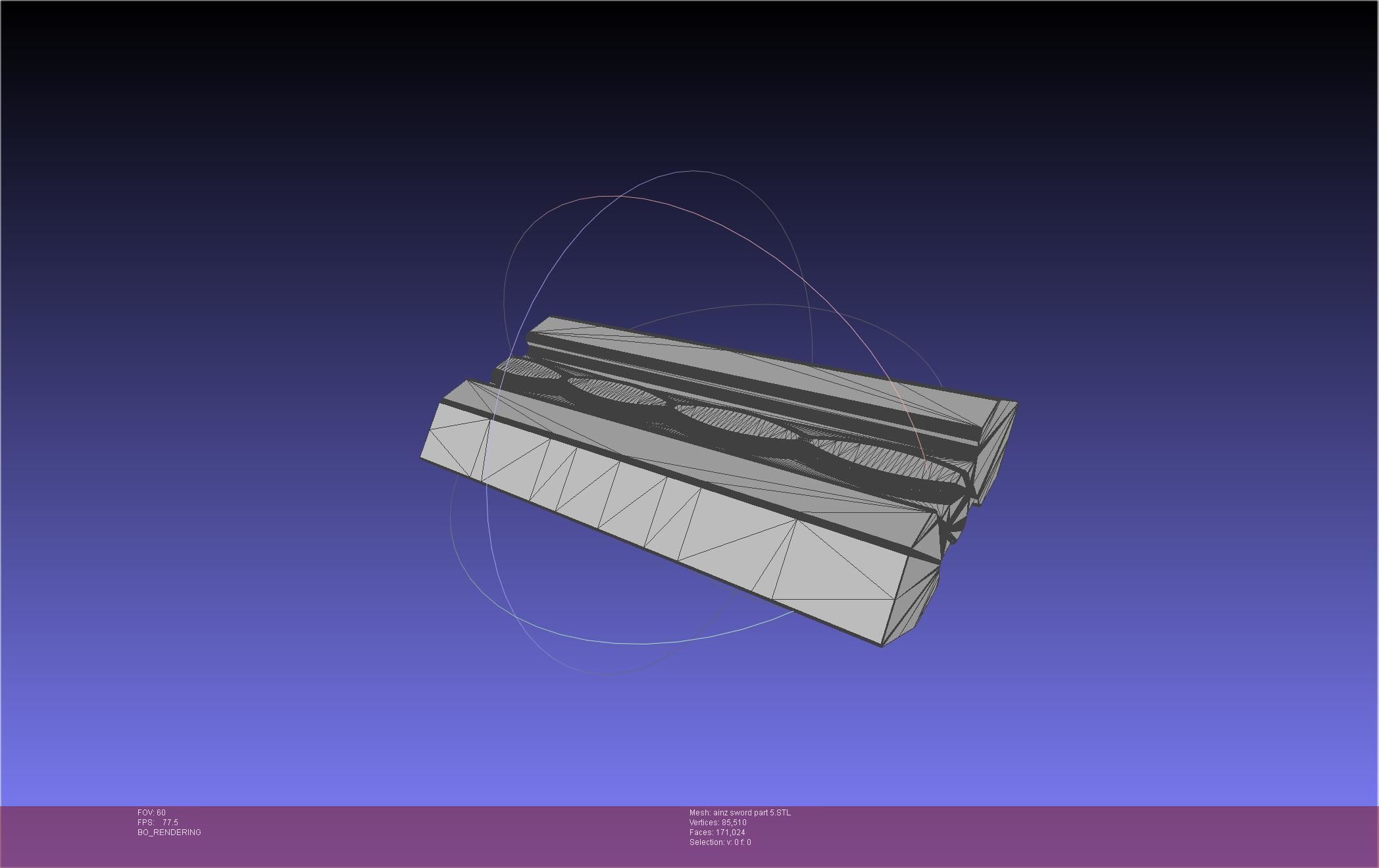 Overlord Ainz Great Sword 3D print model_58