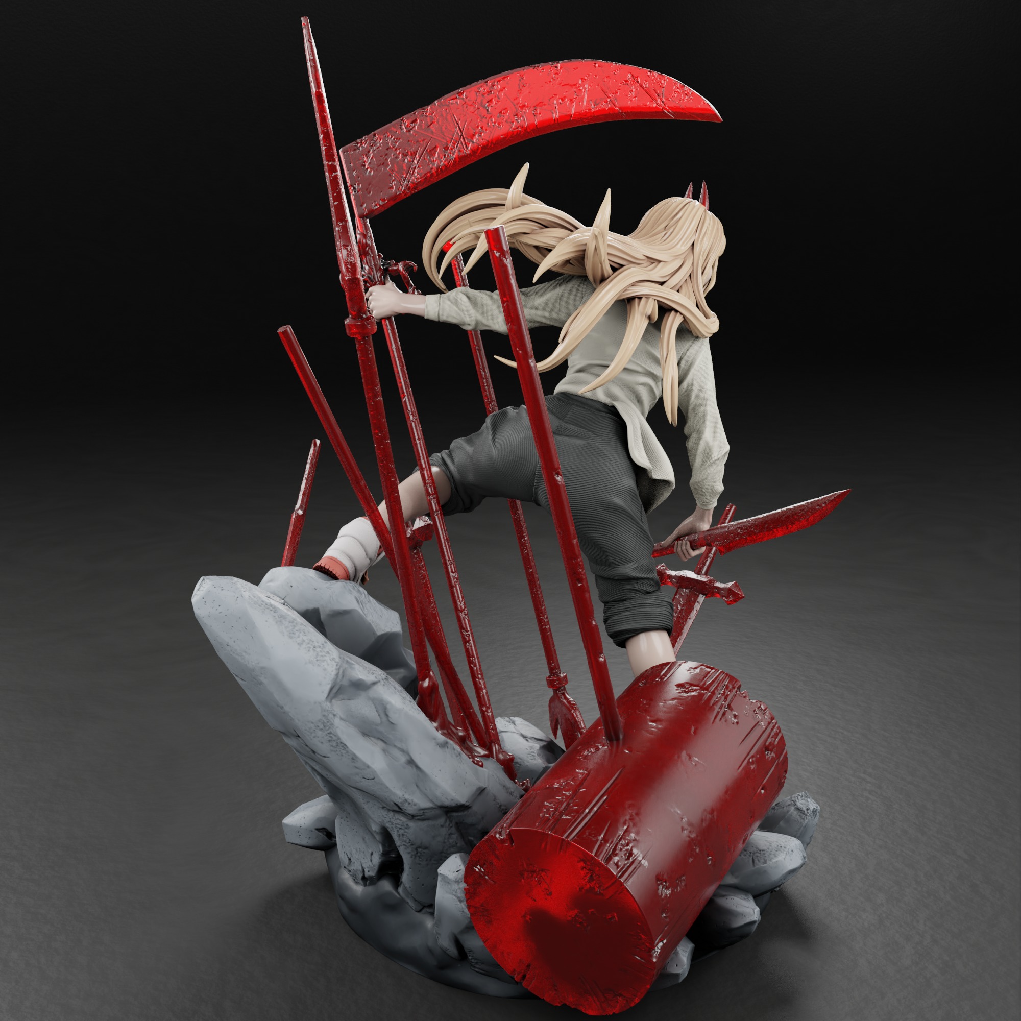 POWER - Chainsaw Man 3D print model_8