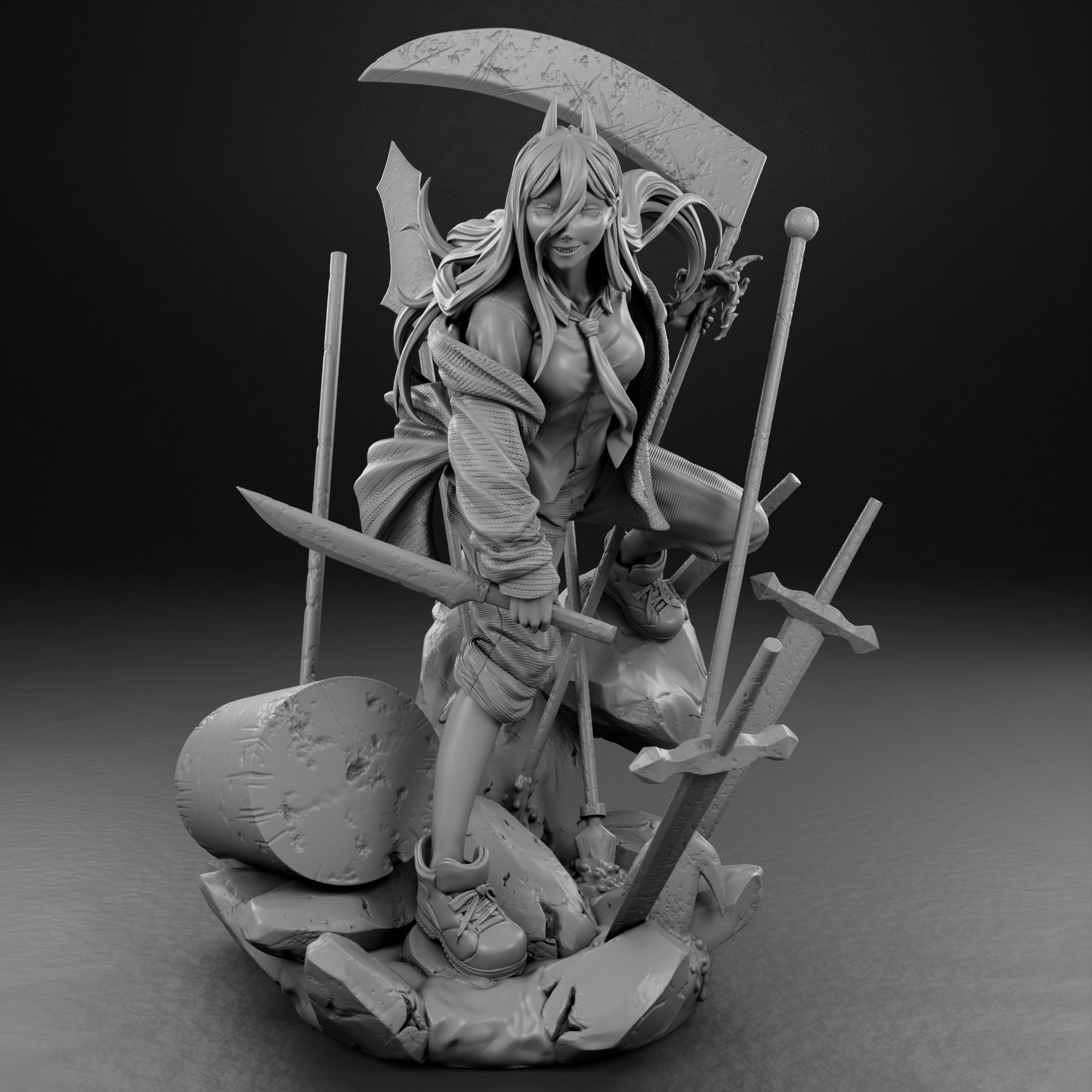 POWER - Chainsaw Man 3D print model_17