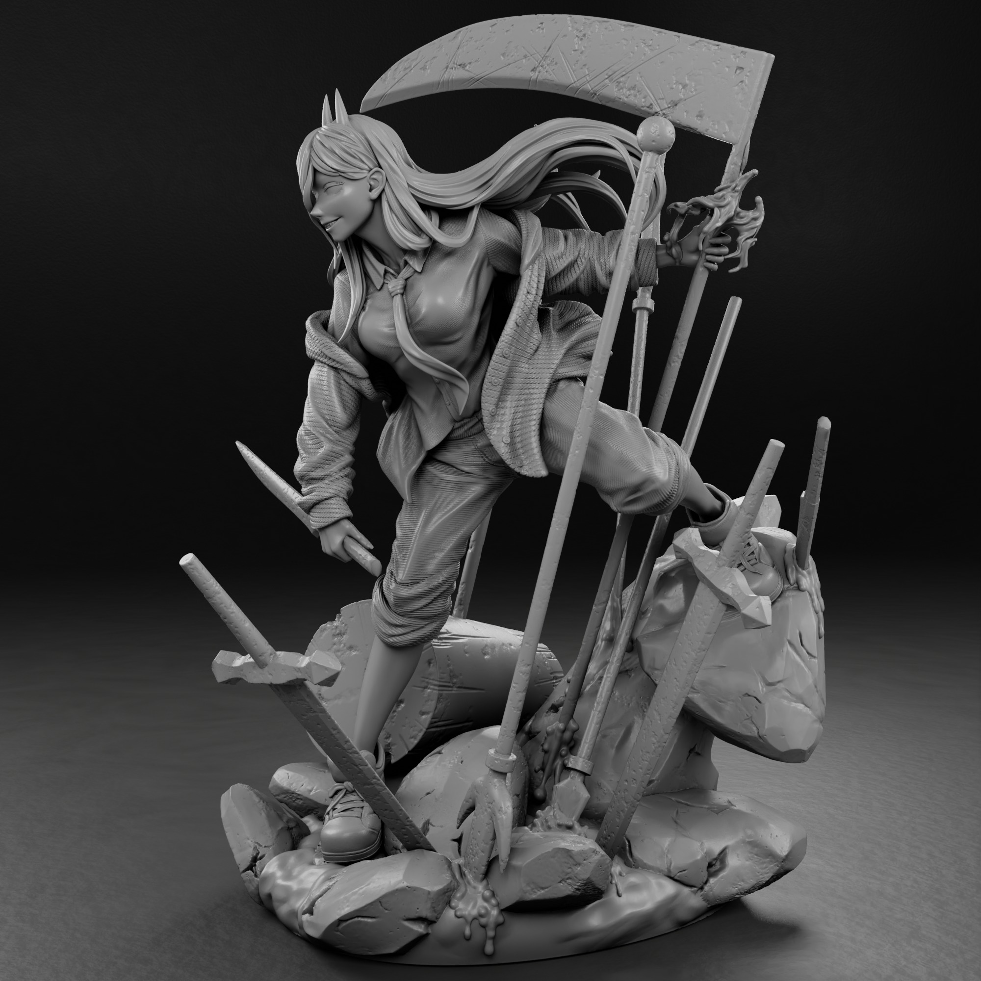 POWER - Chainsaw Man 3D print model_14