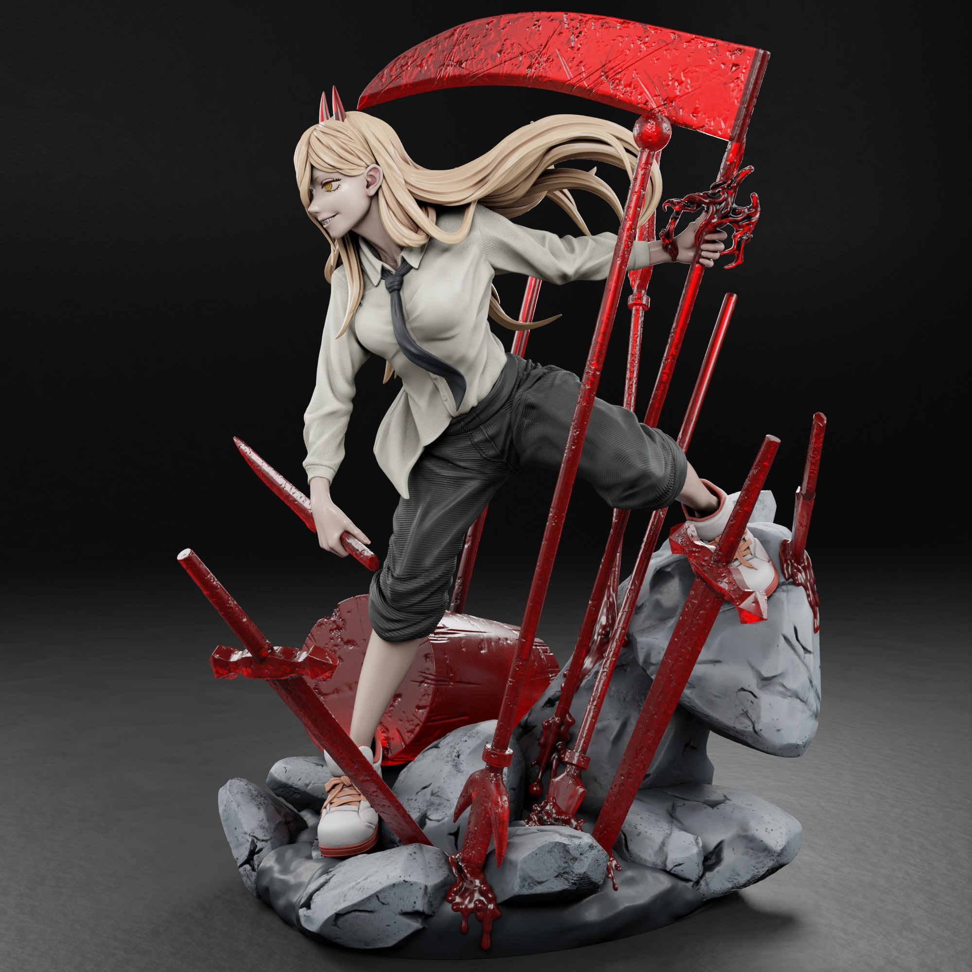 POWER - Chainsaw Man 3D print model_9