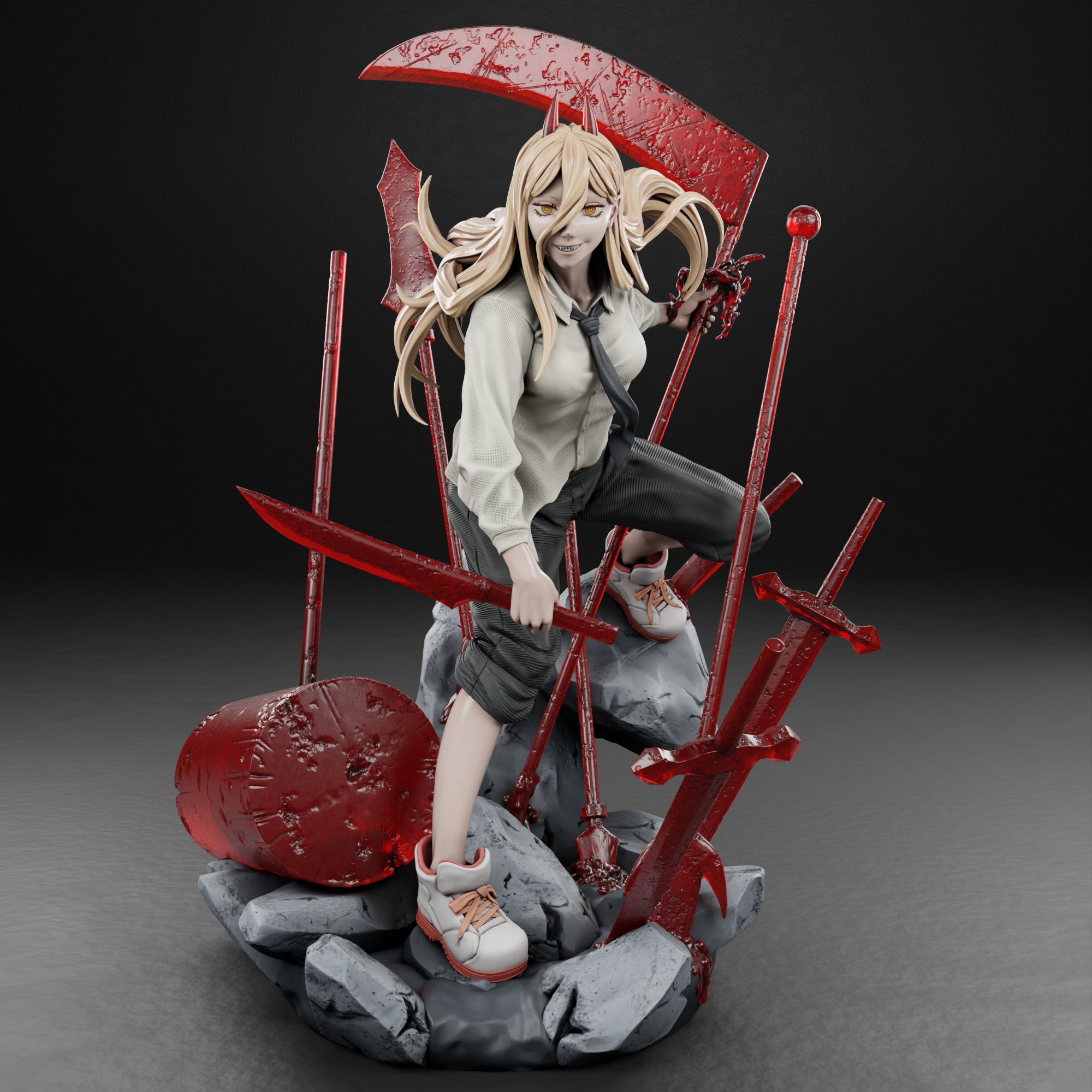 POWER - Chainsaw Man 3D print model_7
