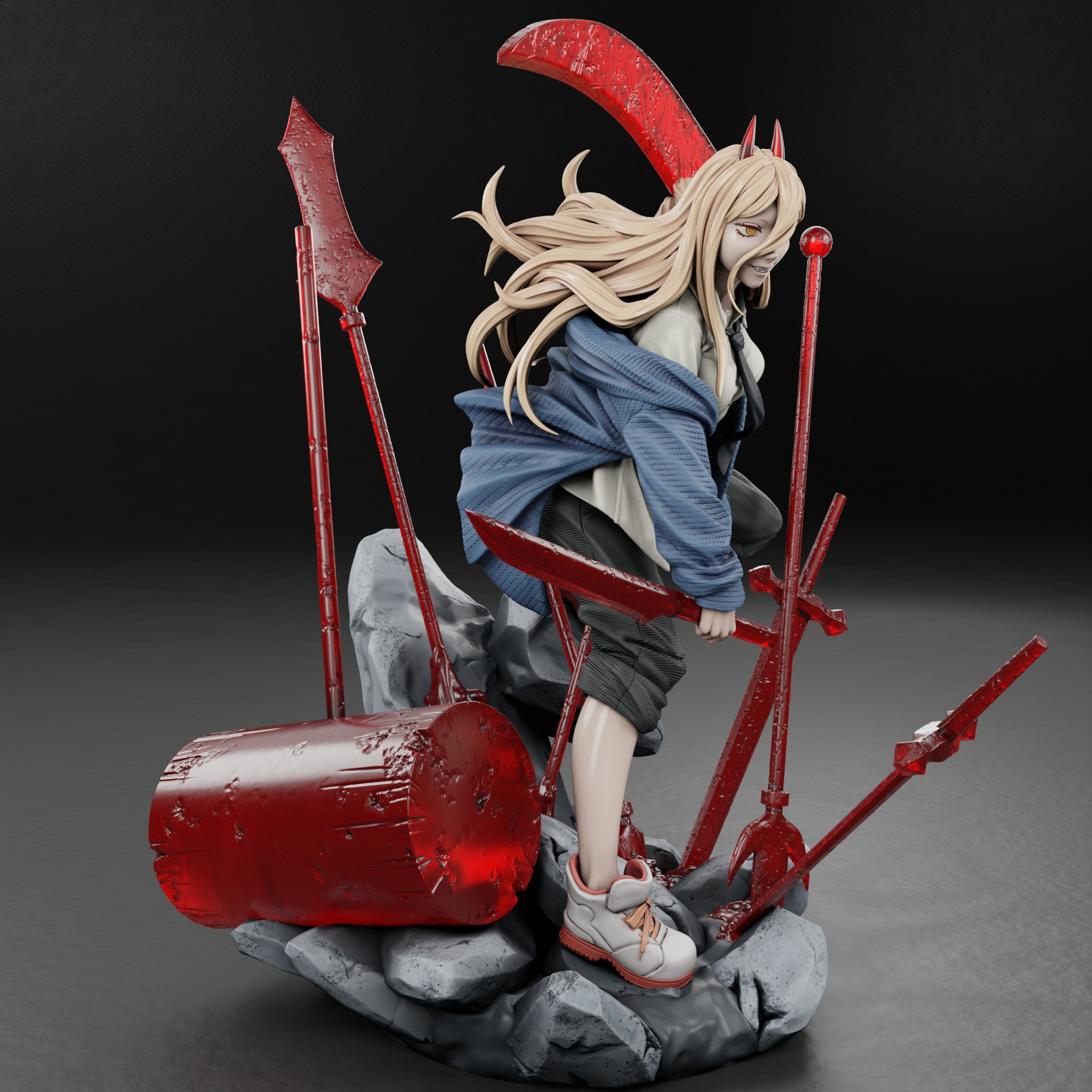 POWER - Chainsaw Man 3D print model_3