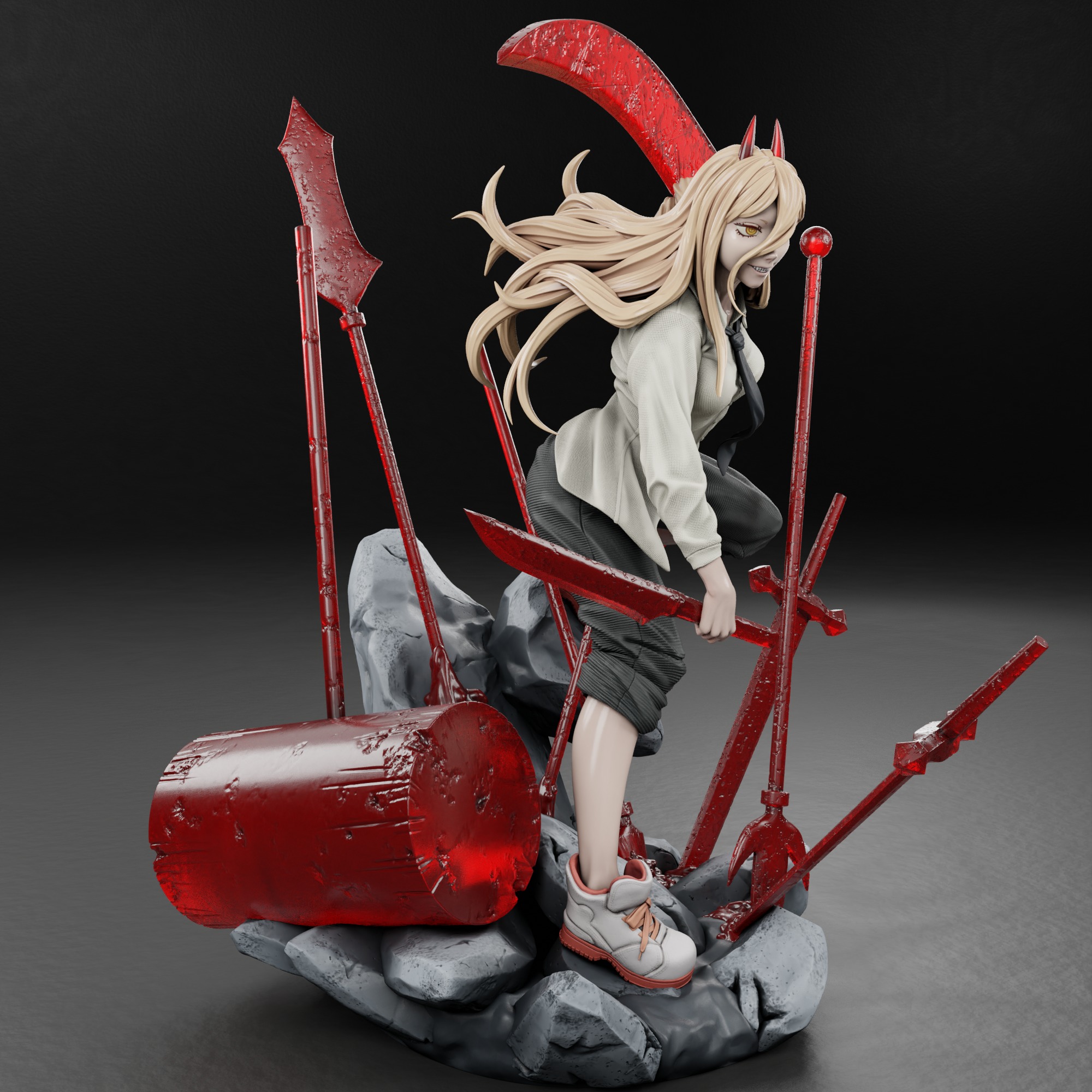 POWER - Chainsaw Man 3D print model_10