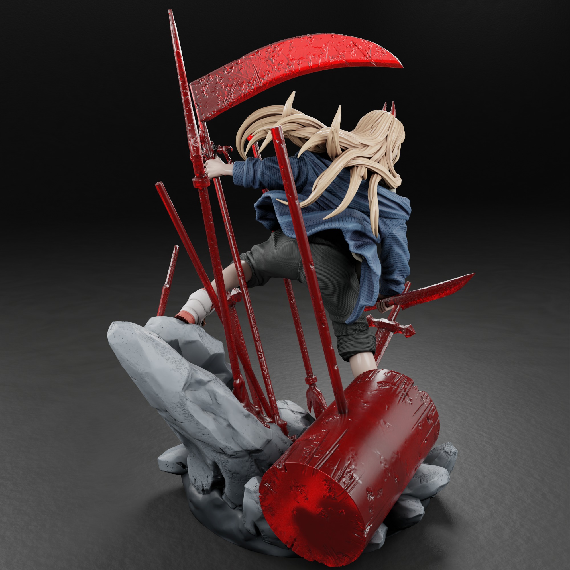 POWER - Chainsaw Man 3D print model_4