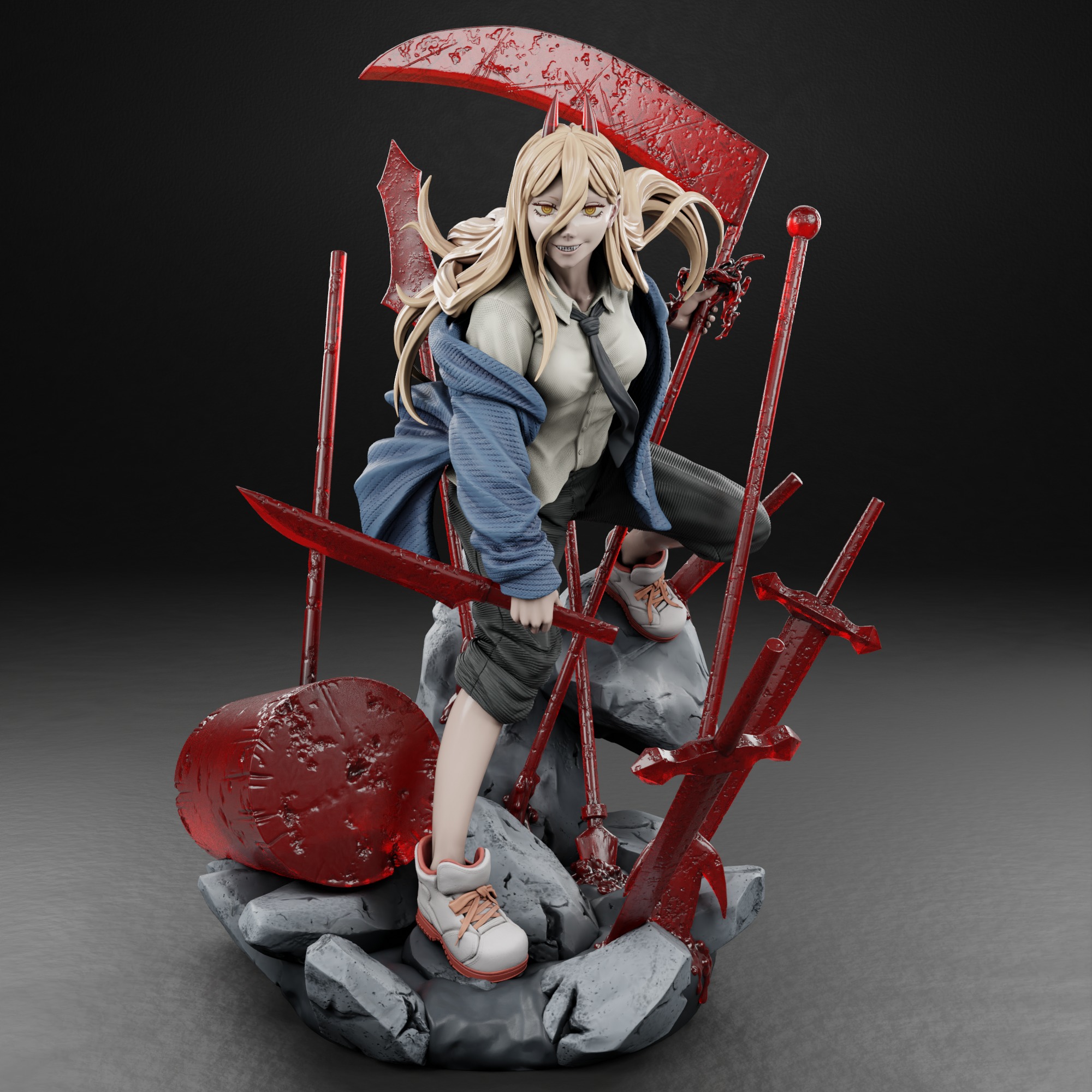 POWER - Chainsaw Man 3D print model_2
