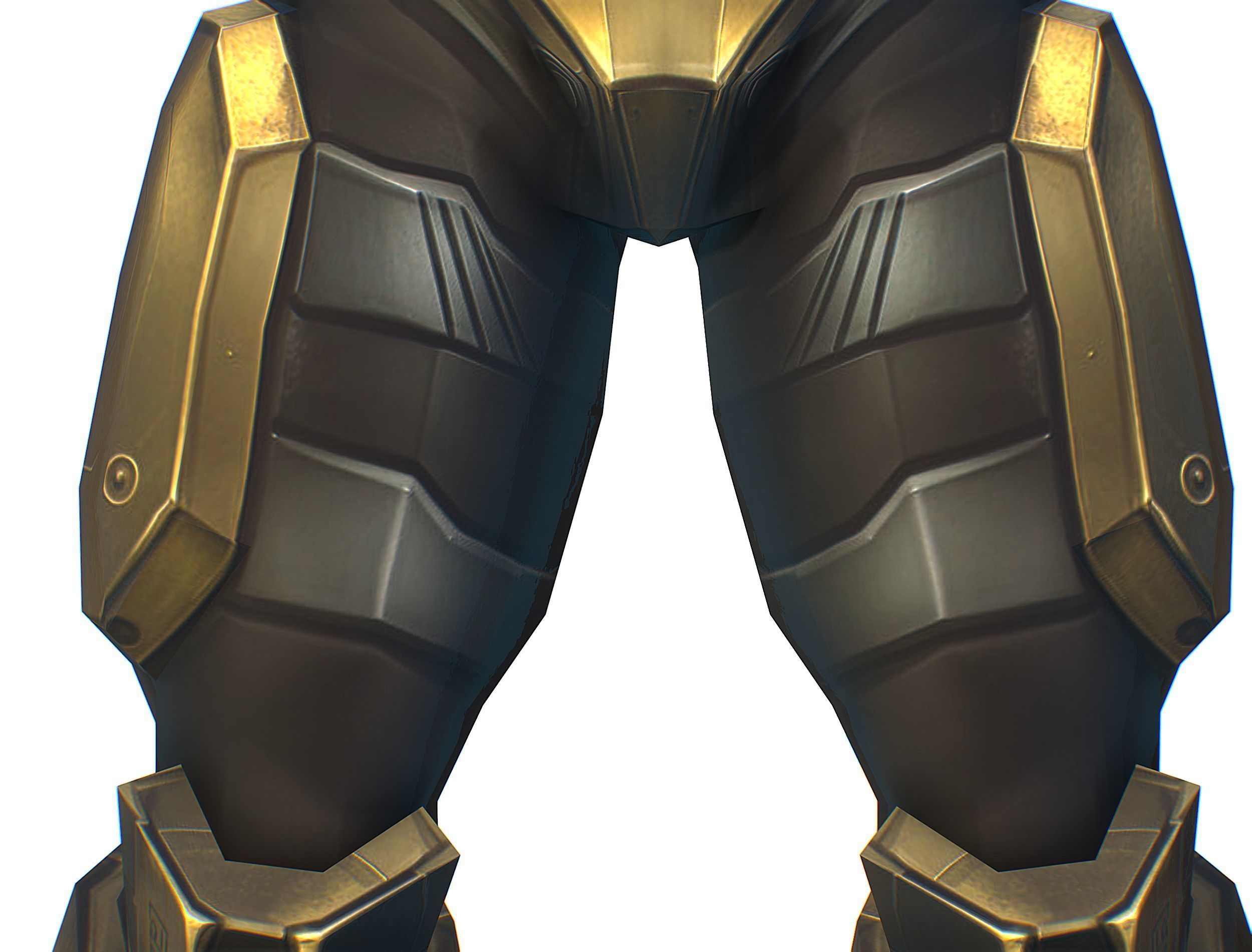 Cartoon Sci-Fi Cyborg Drone Trooper Bandit Low-poly 3D model_20