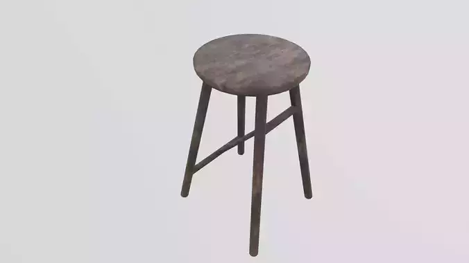 Old Wooden Stool