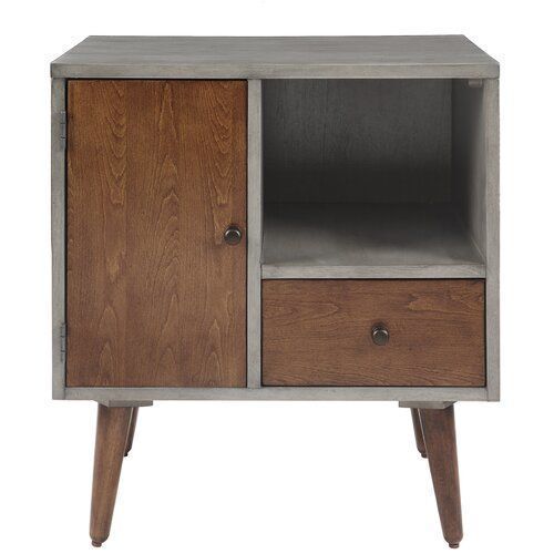 Muhammad Storage Drawer Nightstand 3D model_3