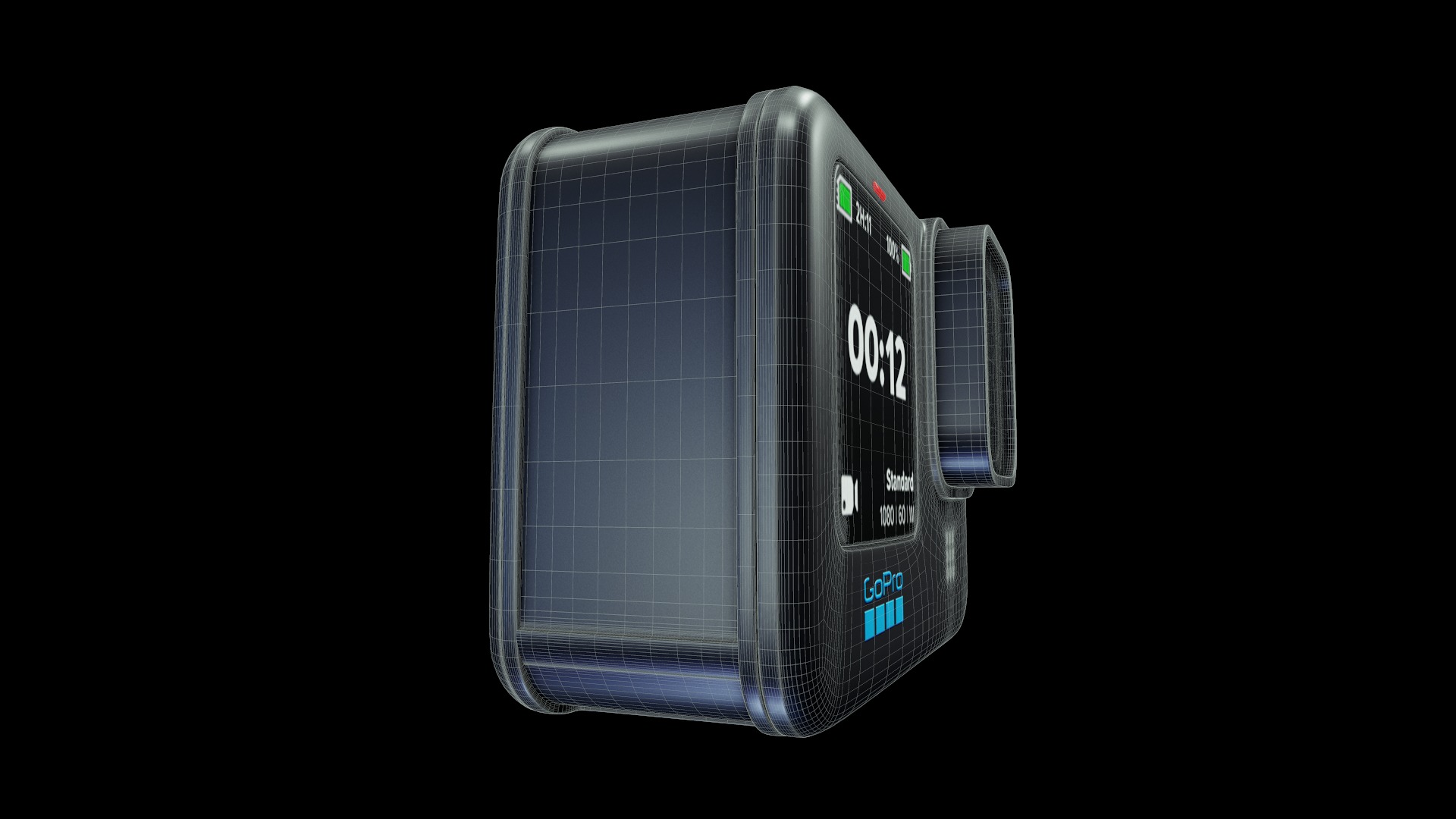 GoPro 12 - Tutorial Included  3D model_7