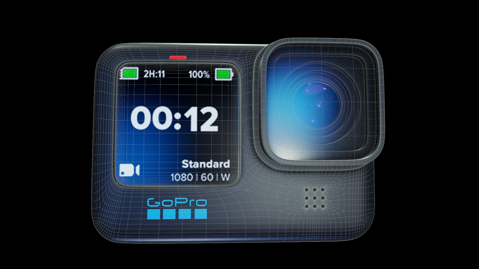 GoPro 12 - Tutorial Included  3D model_5