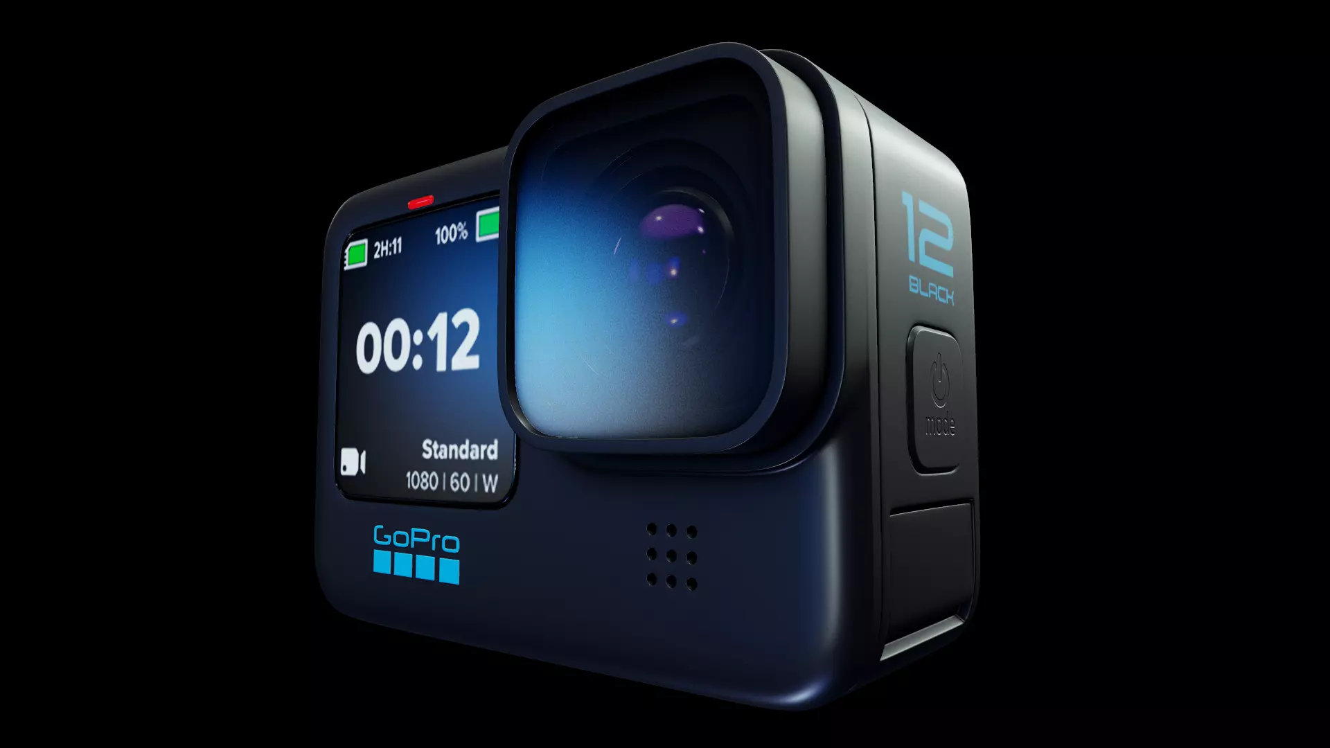 GoPro 12 - Tutorial Included  3D model_0