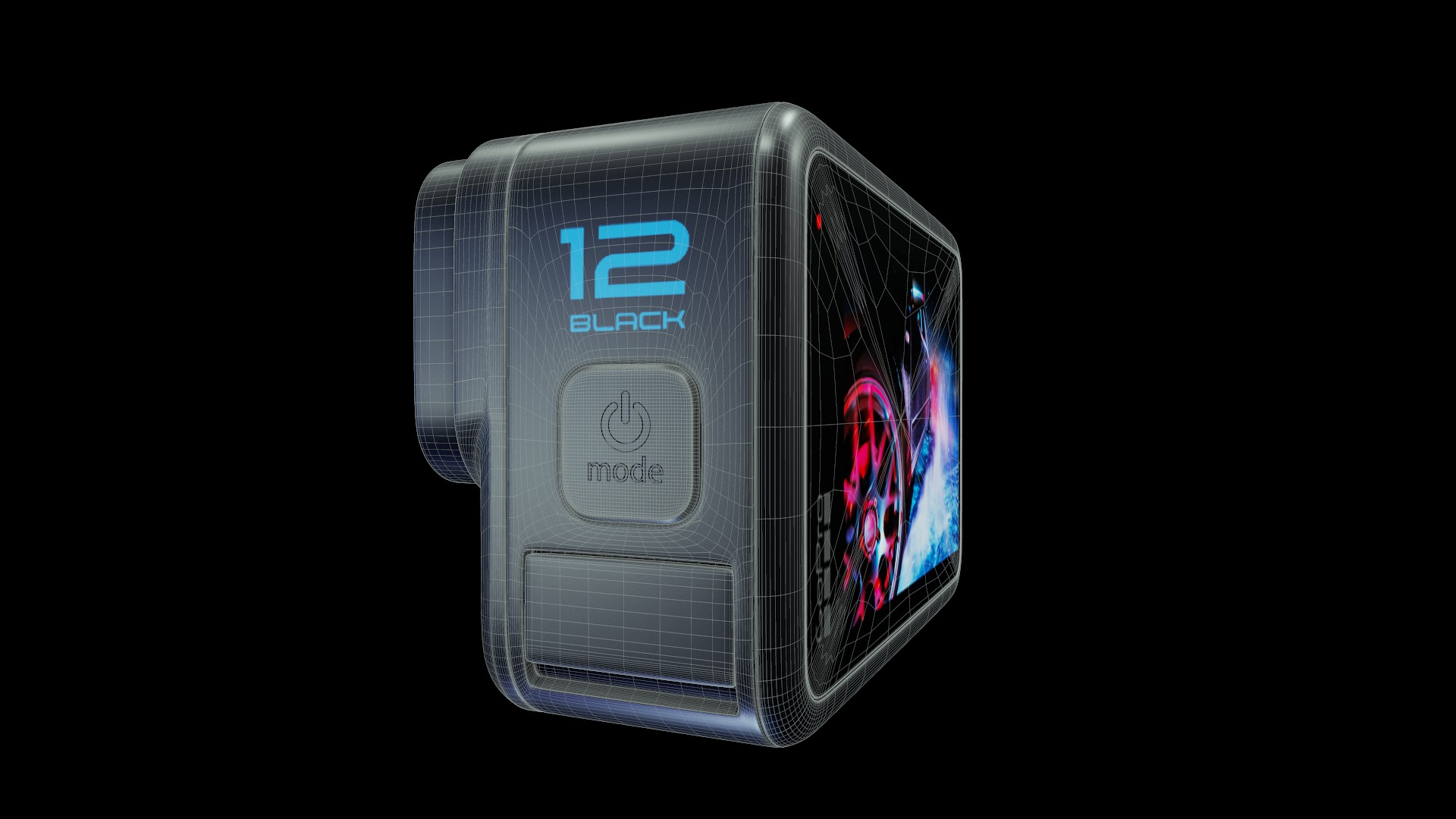 GoPro 12 - Tutorial Included  3D model_11