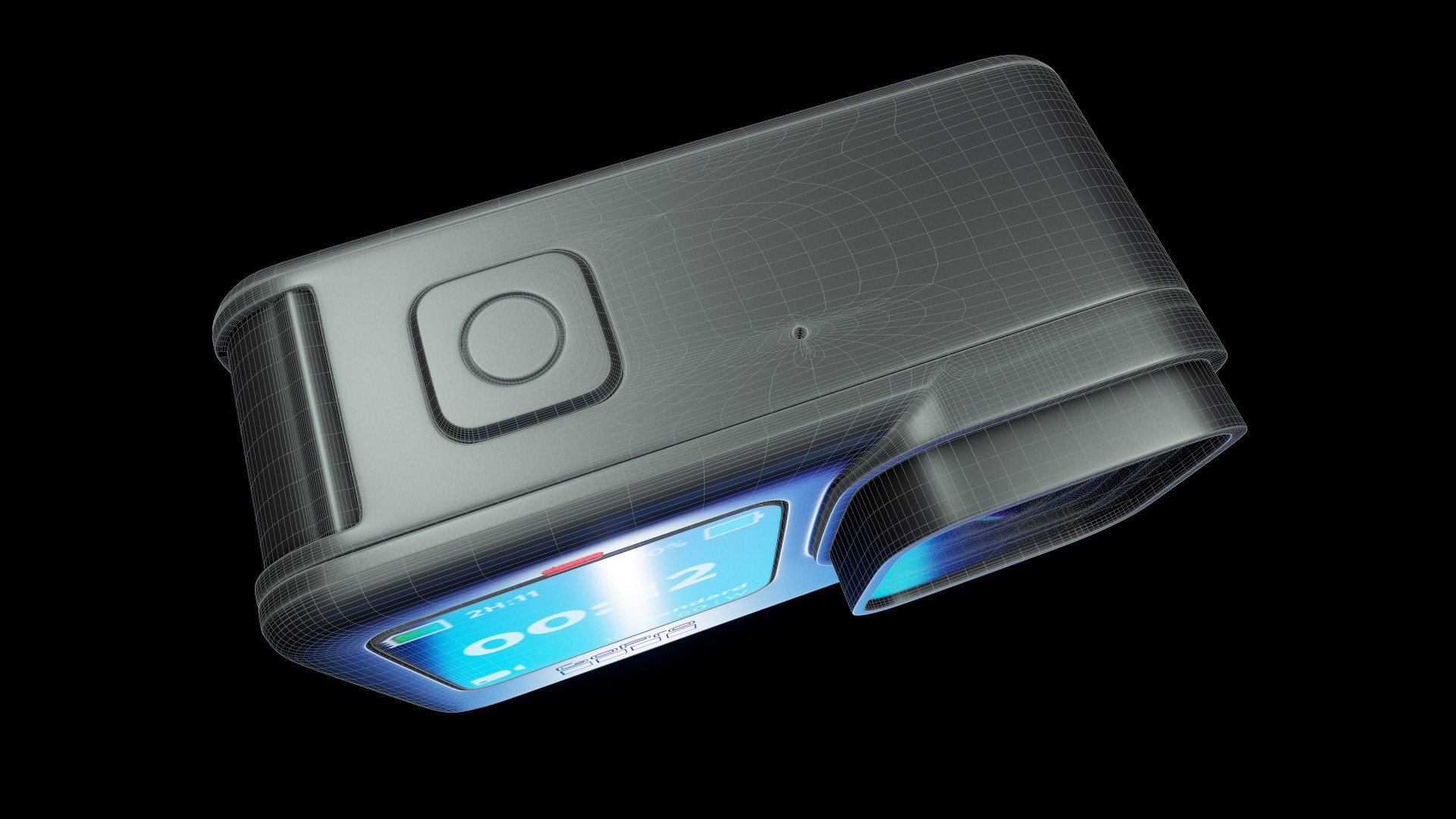 GoPro 12 - Tutorial Included  3D model_13