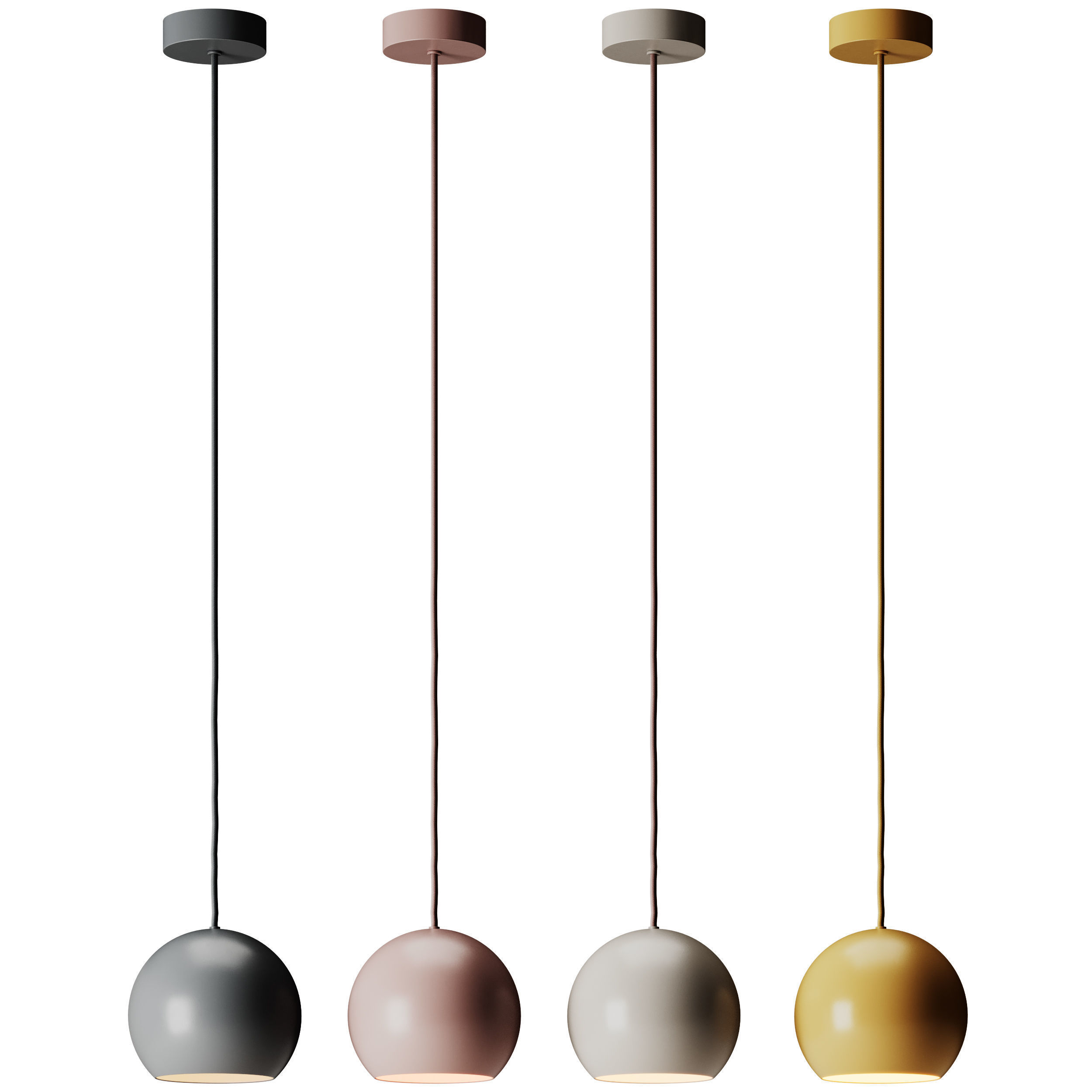 Nelly Pendant Lamp by Robin 3D model_1