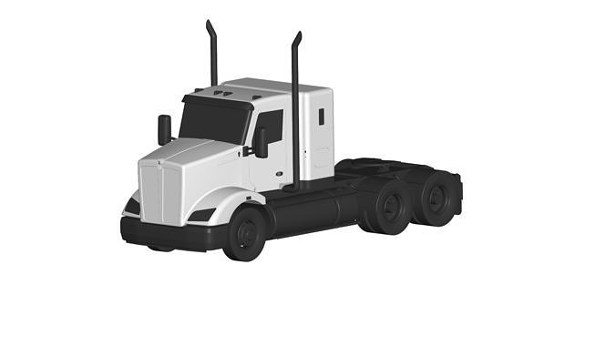 kenworth truck 3D model